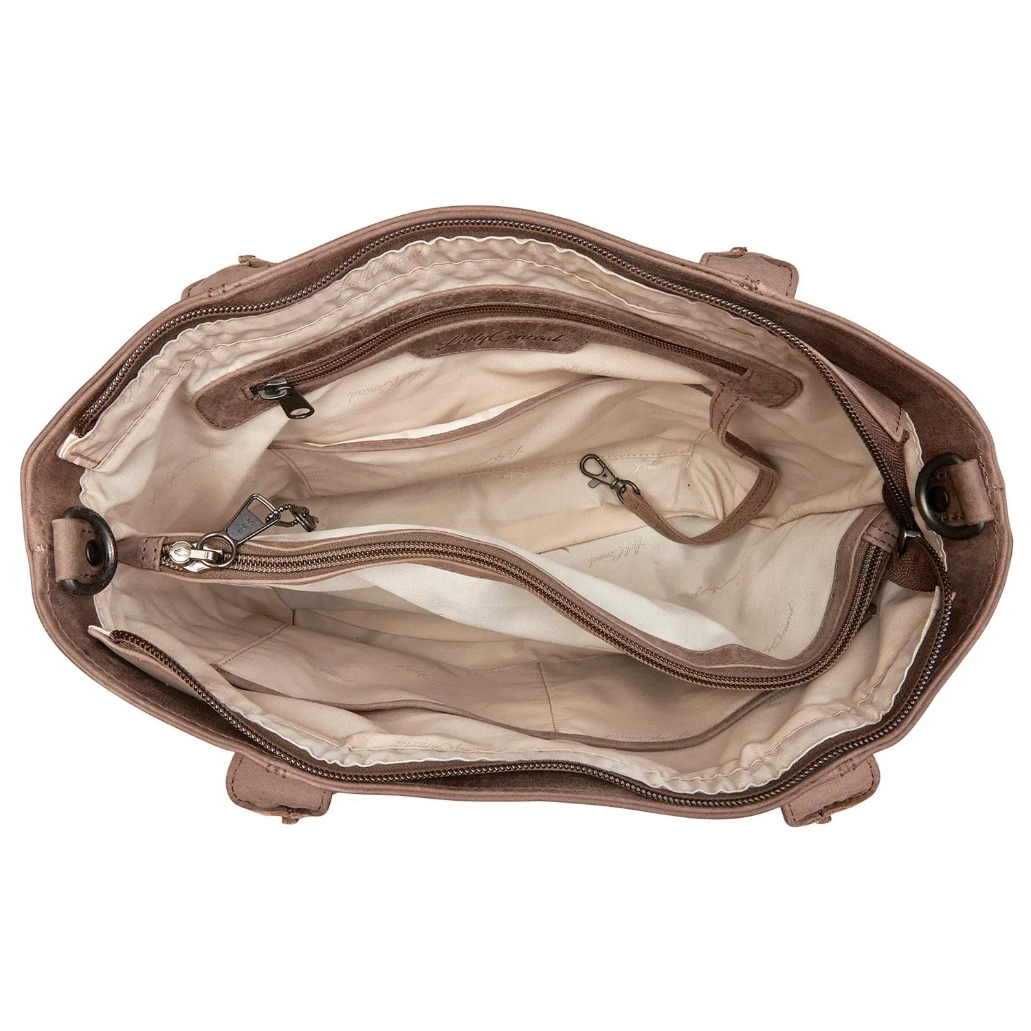 Emerson | Concealed Carry Leather Tote, Crossbody or Shoulder Bag