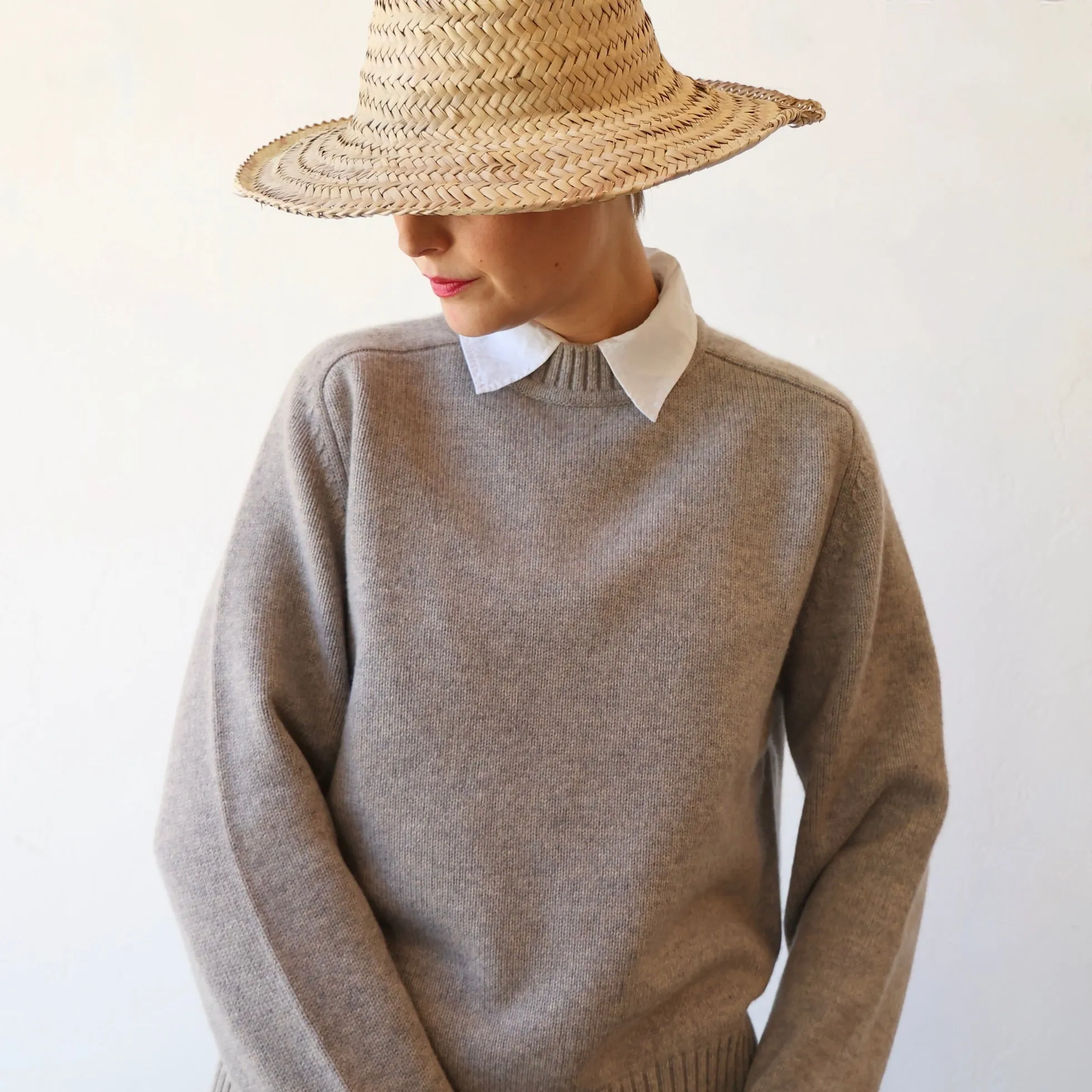Extreme Cashmere Bourgeois Pullover - Heathered Beige