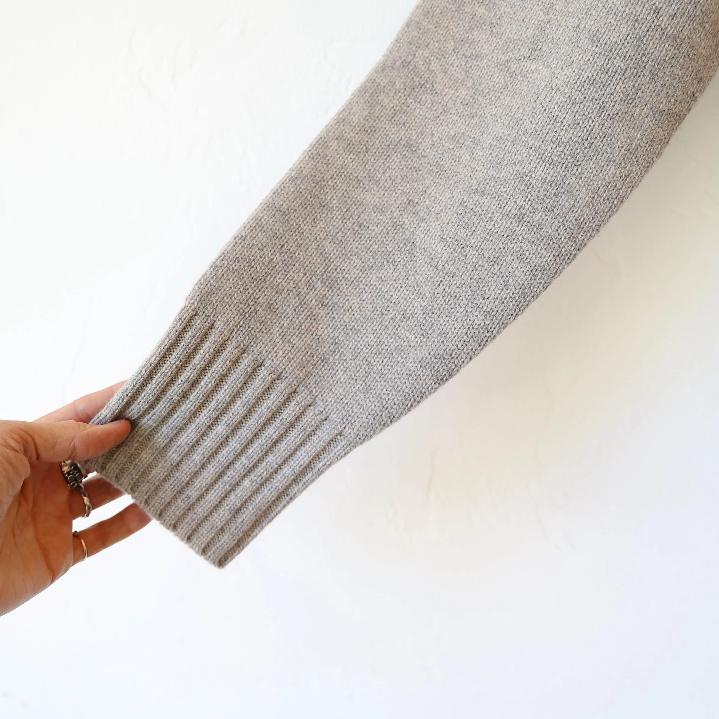 Extreme Cashmere Bourgeois Pullover - Heathered Beige