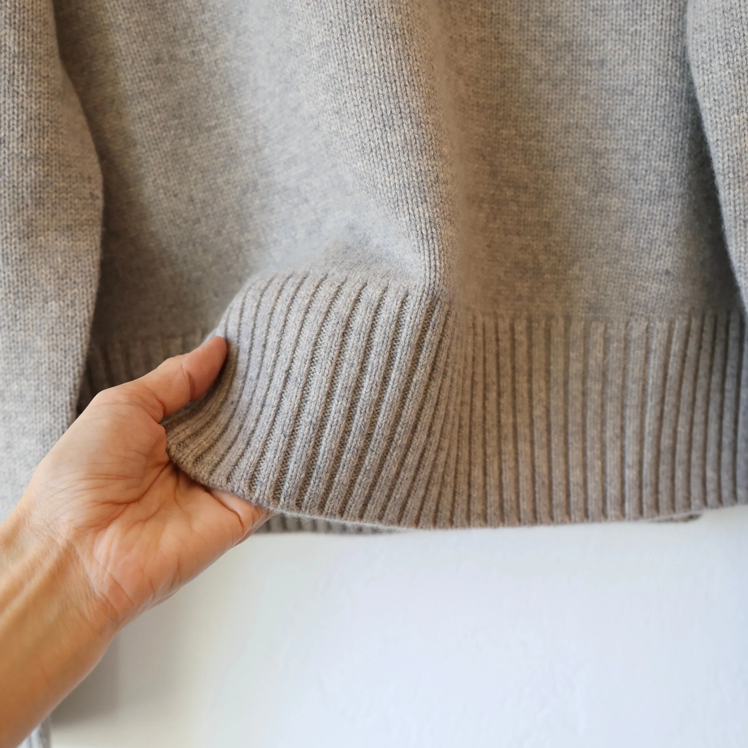 Extreme Cashmere Bourgeois Pullover - Heathered Beige