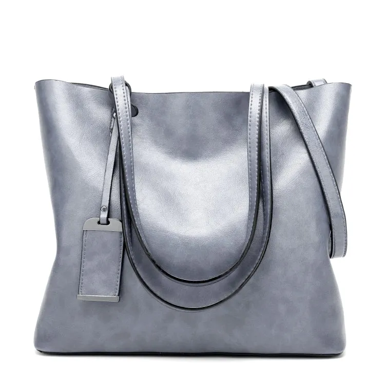 Fashion PU Leather Ladies HandBags Women Messenger Bags Crossbody Shoulder Bag(Light Blue)