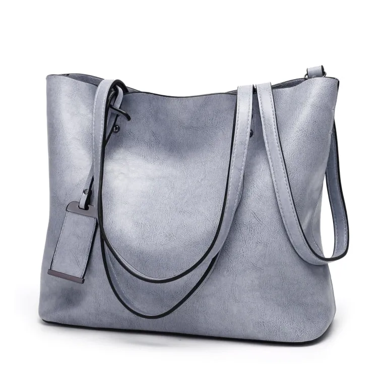 Fashion PU Leather Ladies HandBags Women Messenger Bags Crossbody Shoulder Bag(Light Blue)