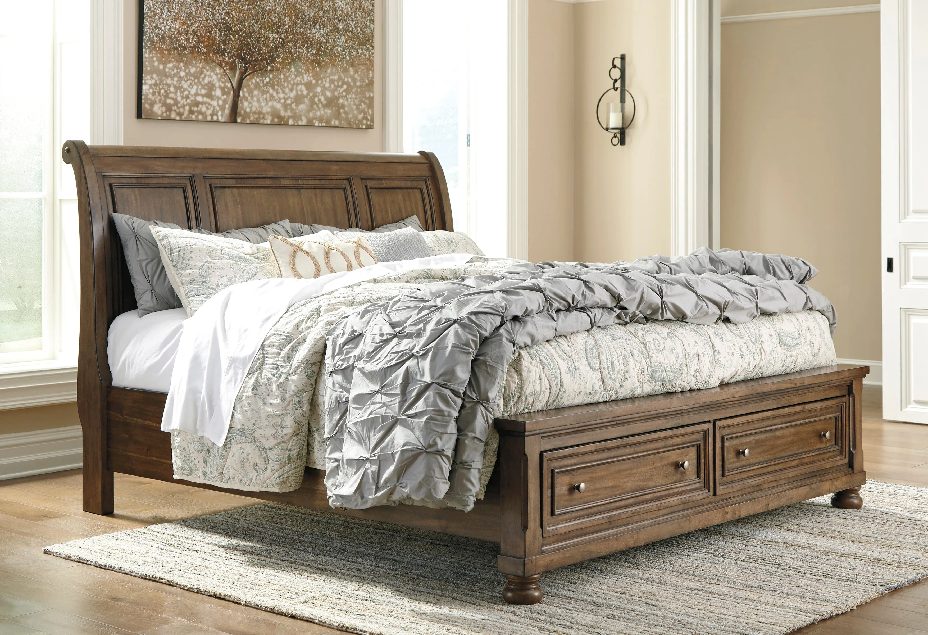 Flynn Sleigh Storage Bed