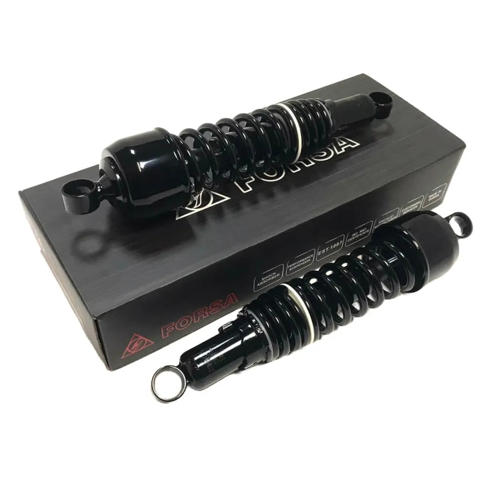 Forsa Twin Shock Type 1 Black / Black 335mm - Dual Spring