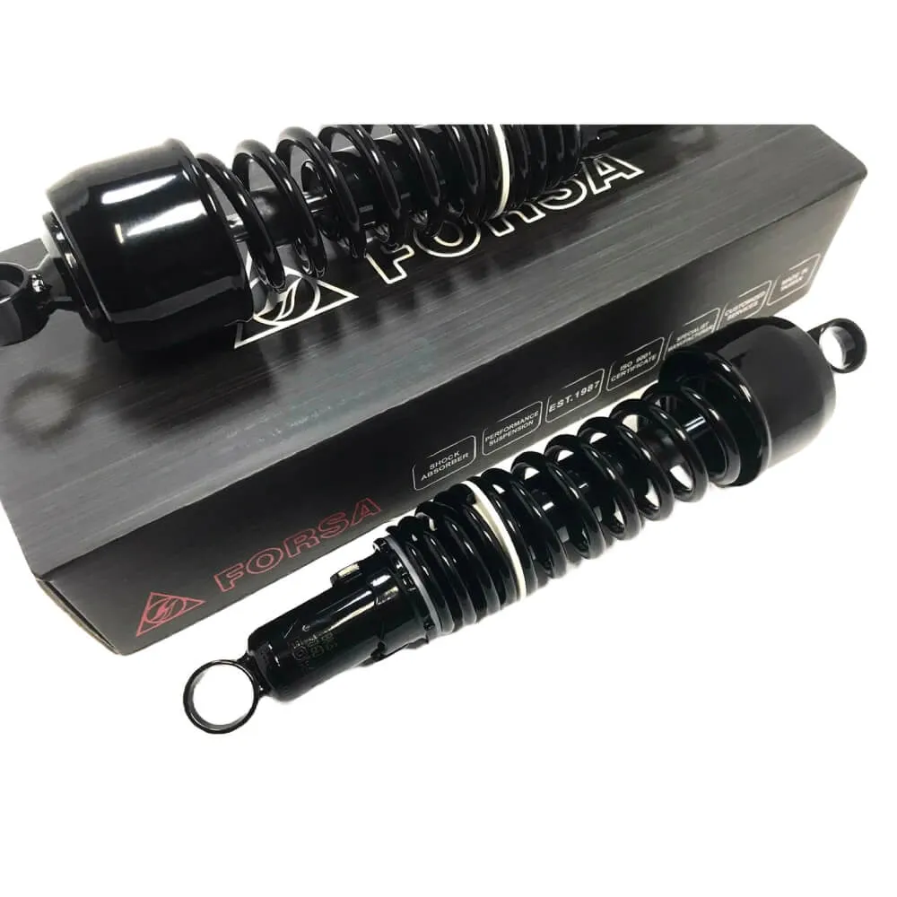 Forsa Twin Shock Type 1 Black / Black 335mm - Dual Spring