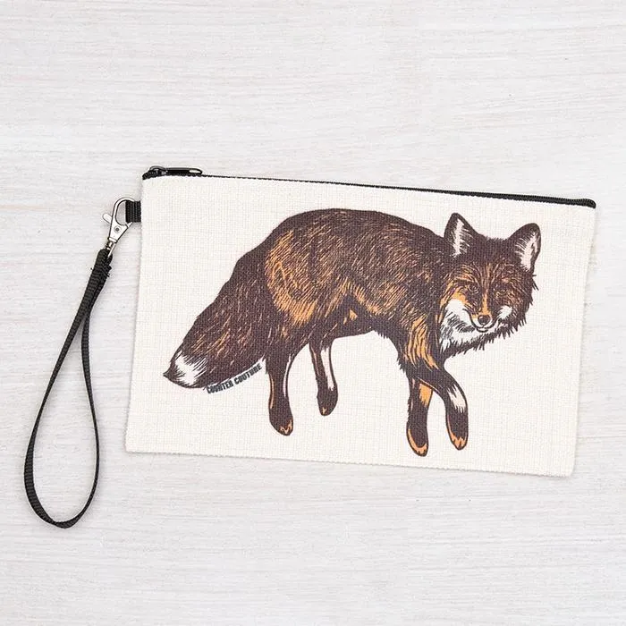 Fox Zipper Pouches