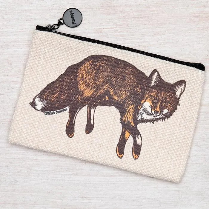 Fox Zipper Pouches
