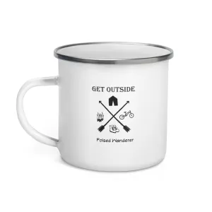 Get Outside Enamel Mug