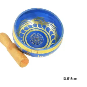 Handmade Nepalese Tibetan Buddha Singing Bowl Set with Mallet for Meditation Chakra Healing Prayer Yoga