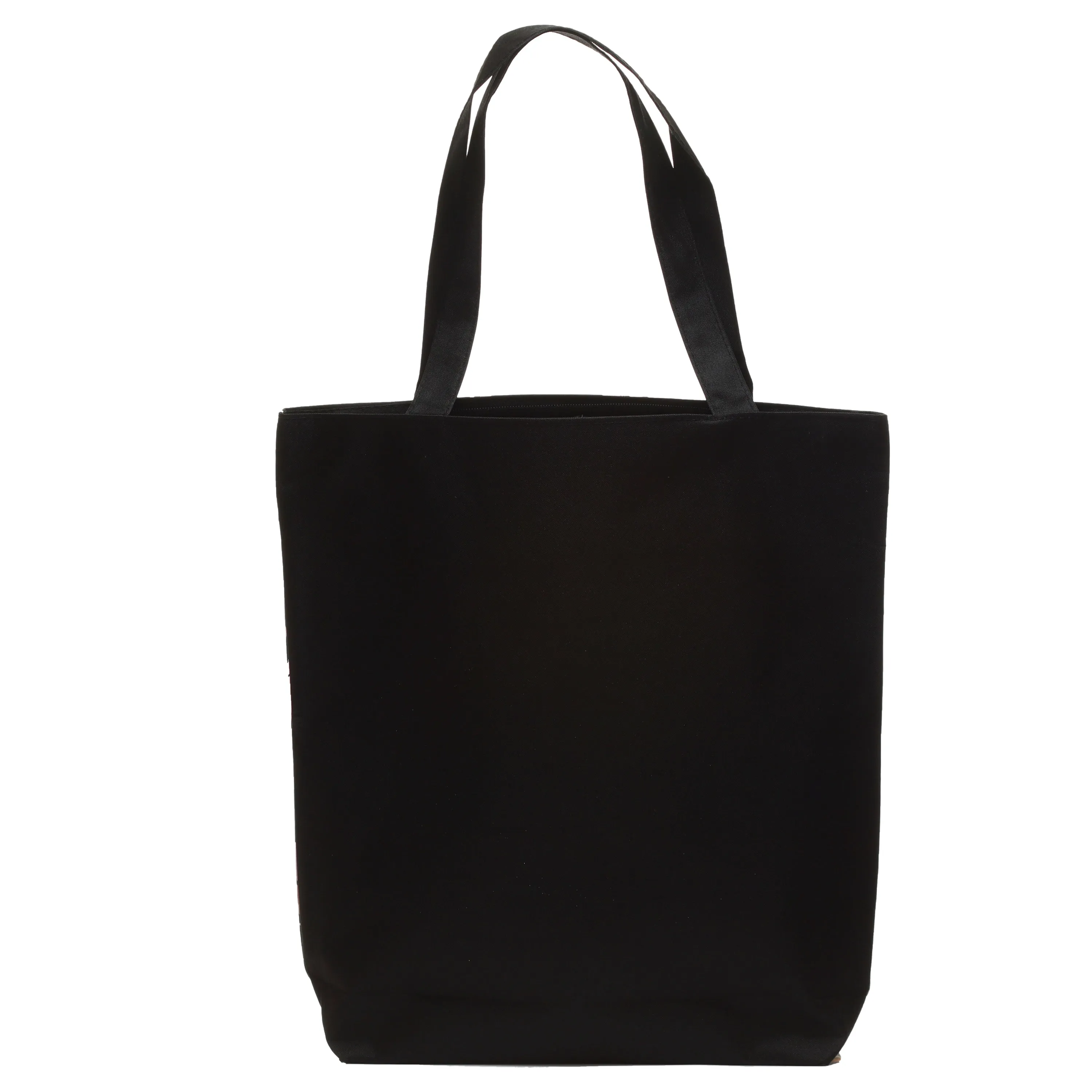 Handy Cotton Zip Up Shopping Bag - Skulls & Roses