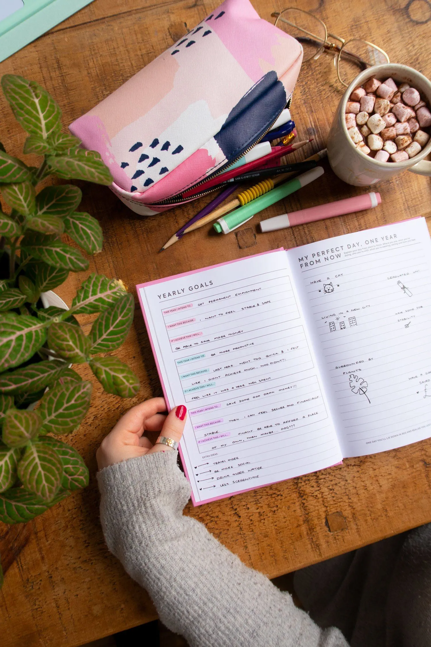 Have A Nice Year Weekly Overview Diary