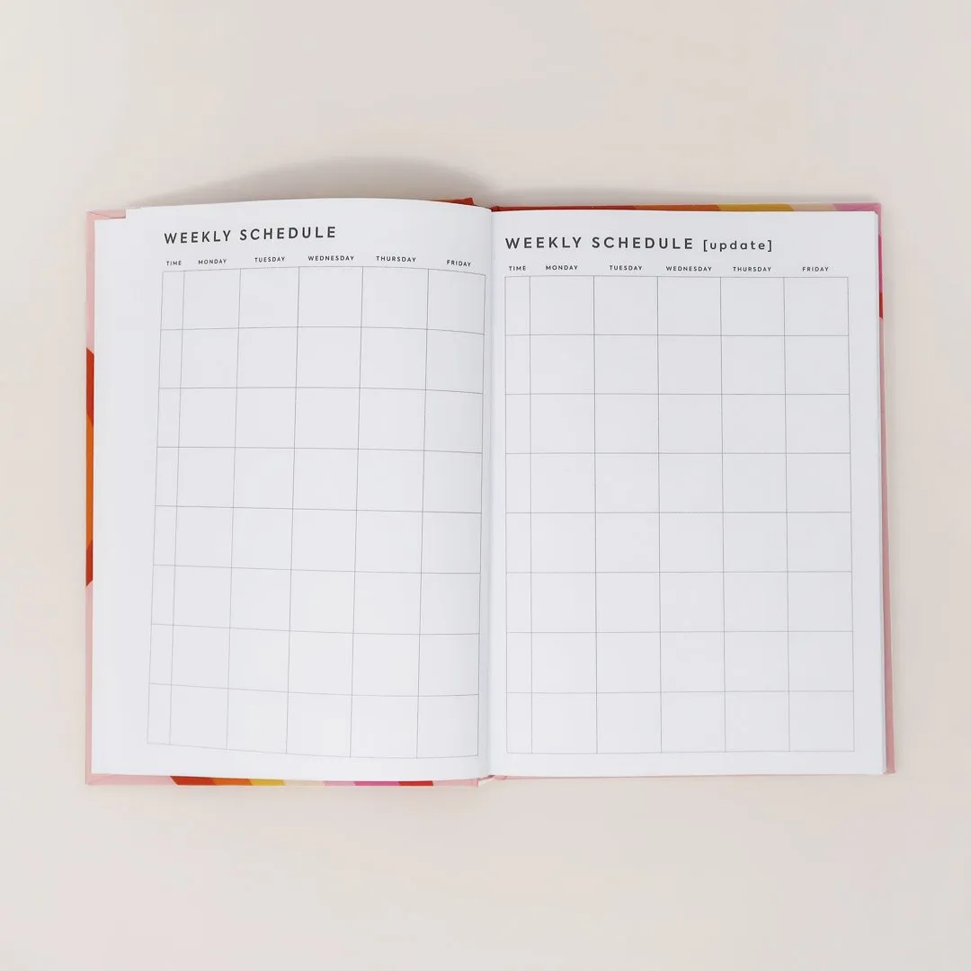 Have A Nice Year Weekly Overview Diary