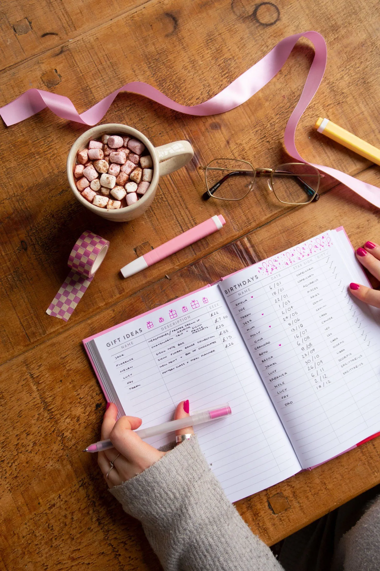 Have A Nice Year Weekly Overview Diary