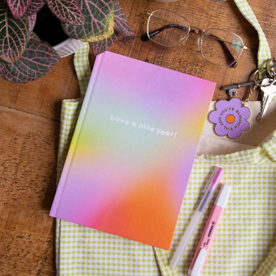 Have A Nice Year Weekly Overview Diary