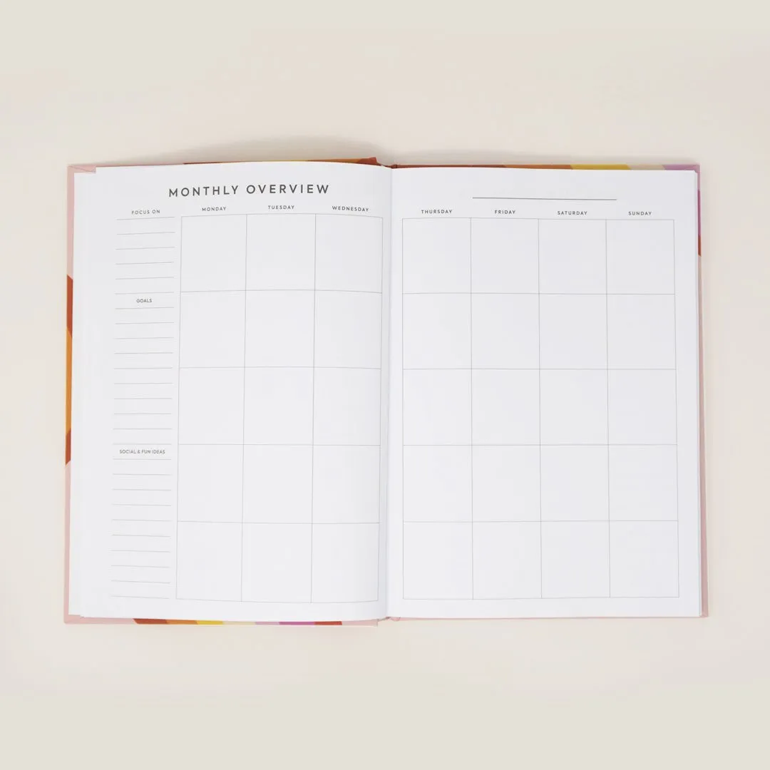 Have A Nice Year Weekly Overview Diary