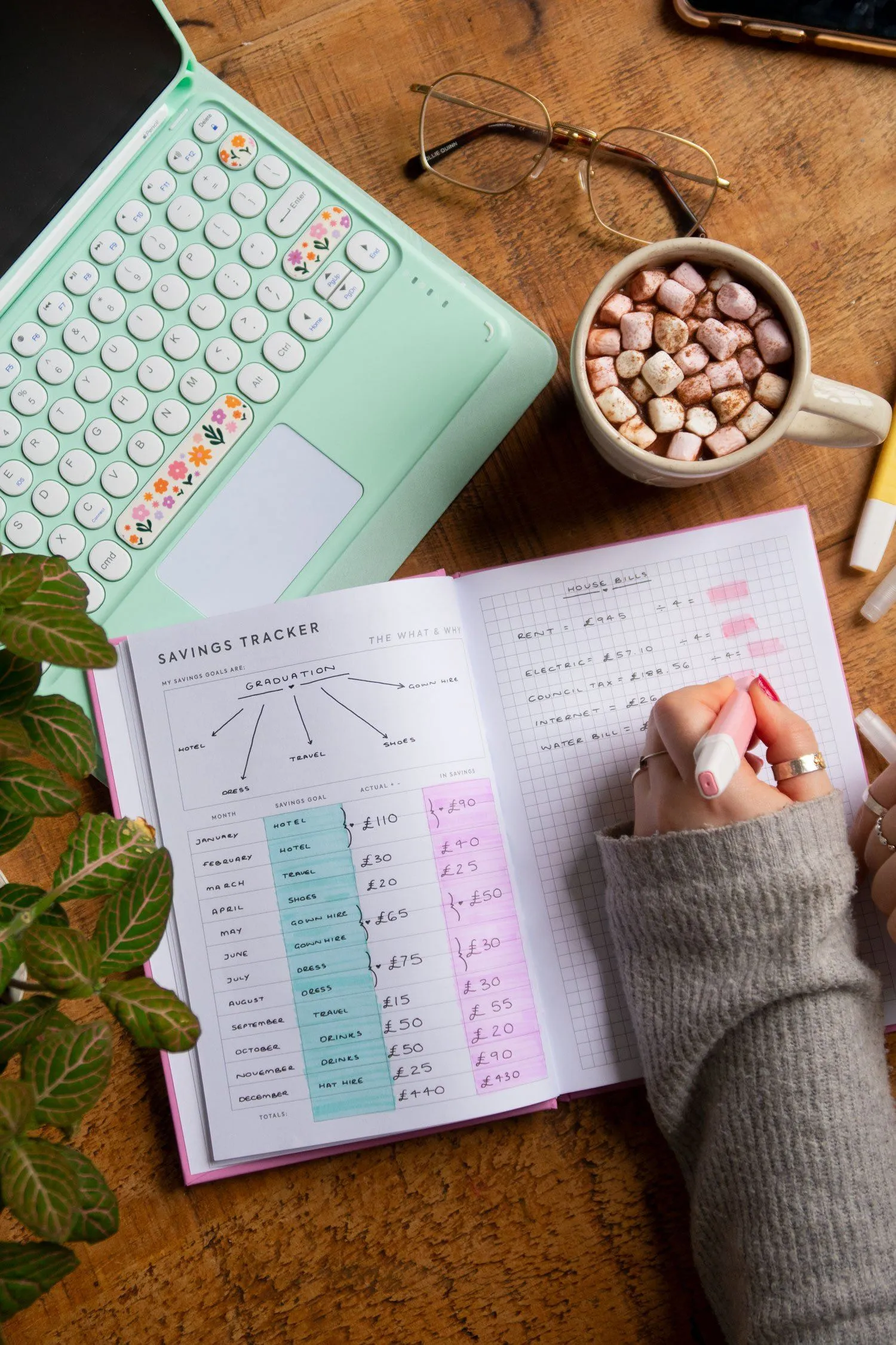 Have A Nice Year Weekly Overview Diary
