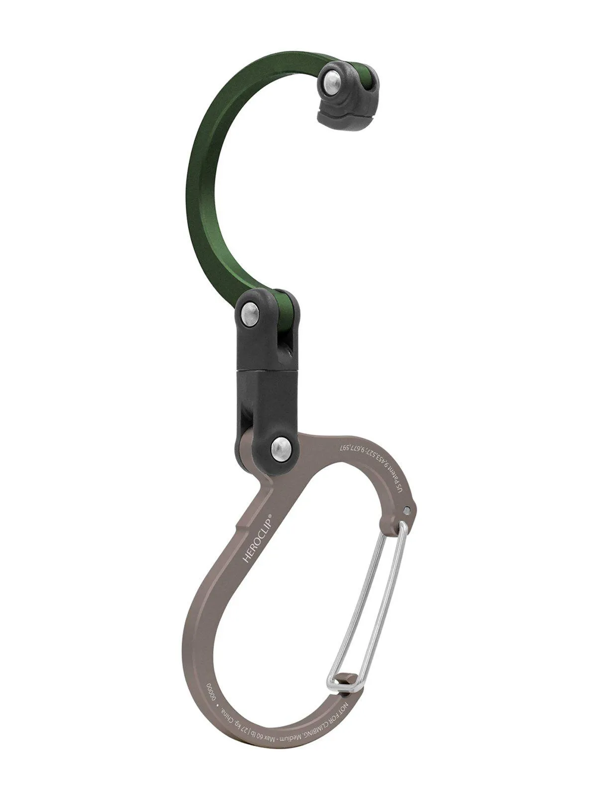 Heroclip Carabiner Medium Forest Green