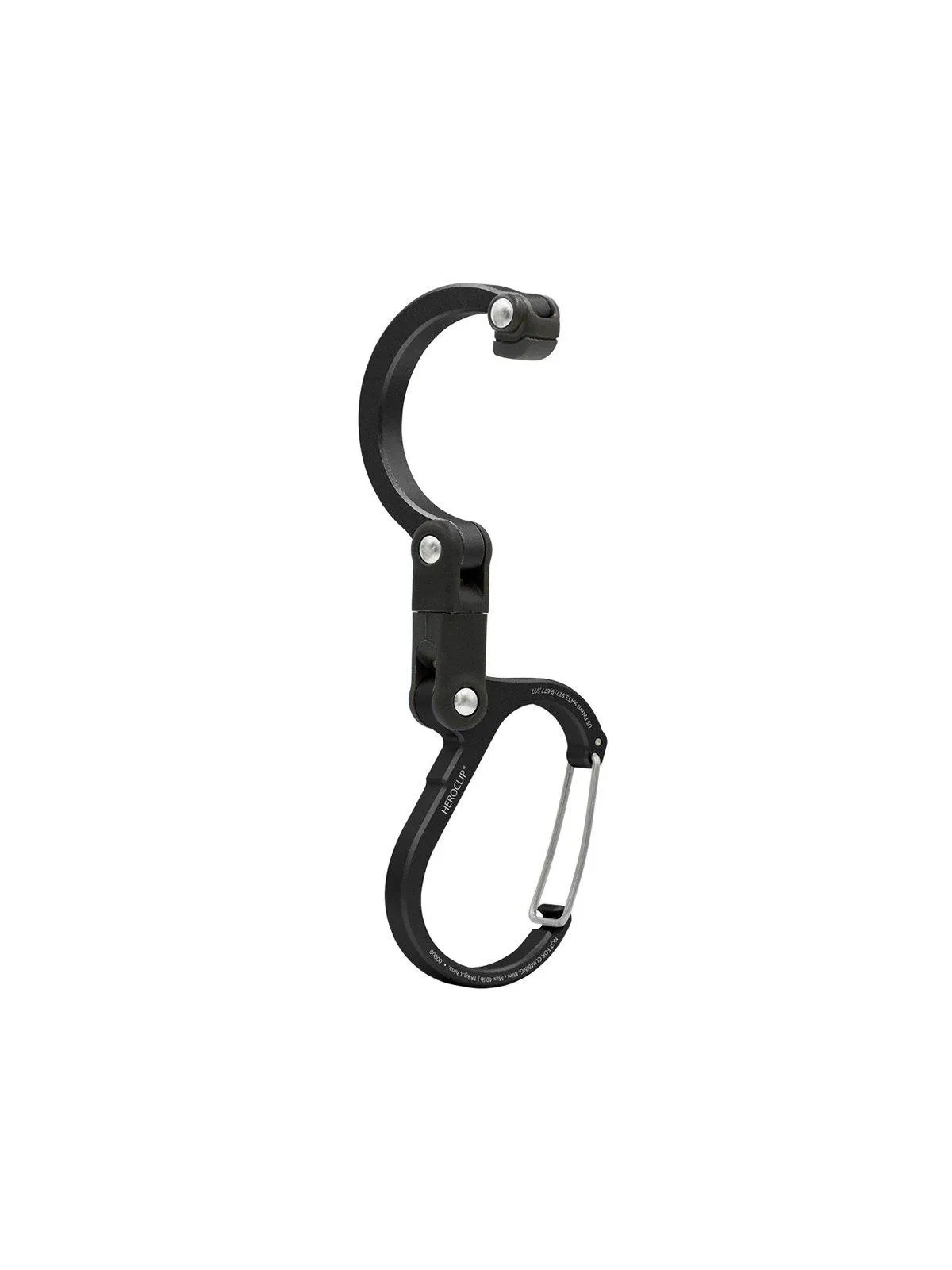 Heroclip Carabiner Mini Stealth Black