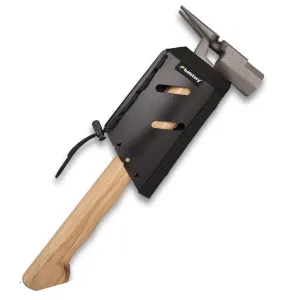 Holstery Jolly Roger | Clip-On Hammer and Tool Holster - Adjustable Tool Belt Holster Holds Hammers, Hatchet, or Mallet, Pliers, Square, Screwdriver, Flat Bar Right Side