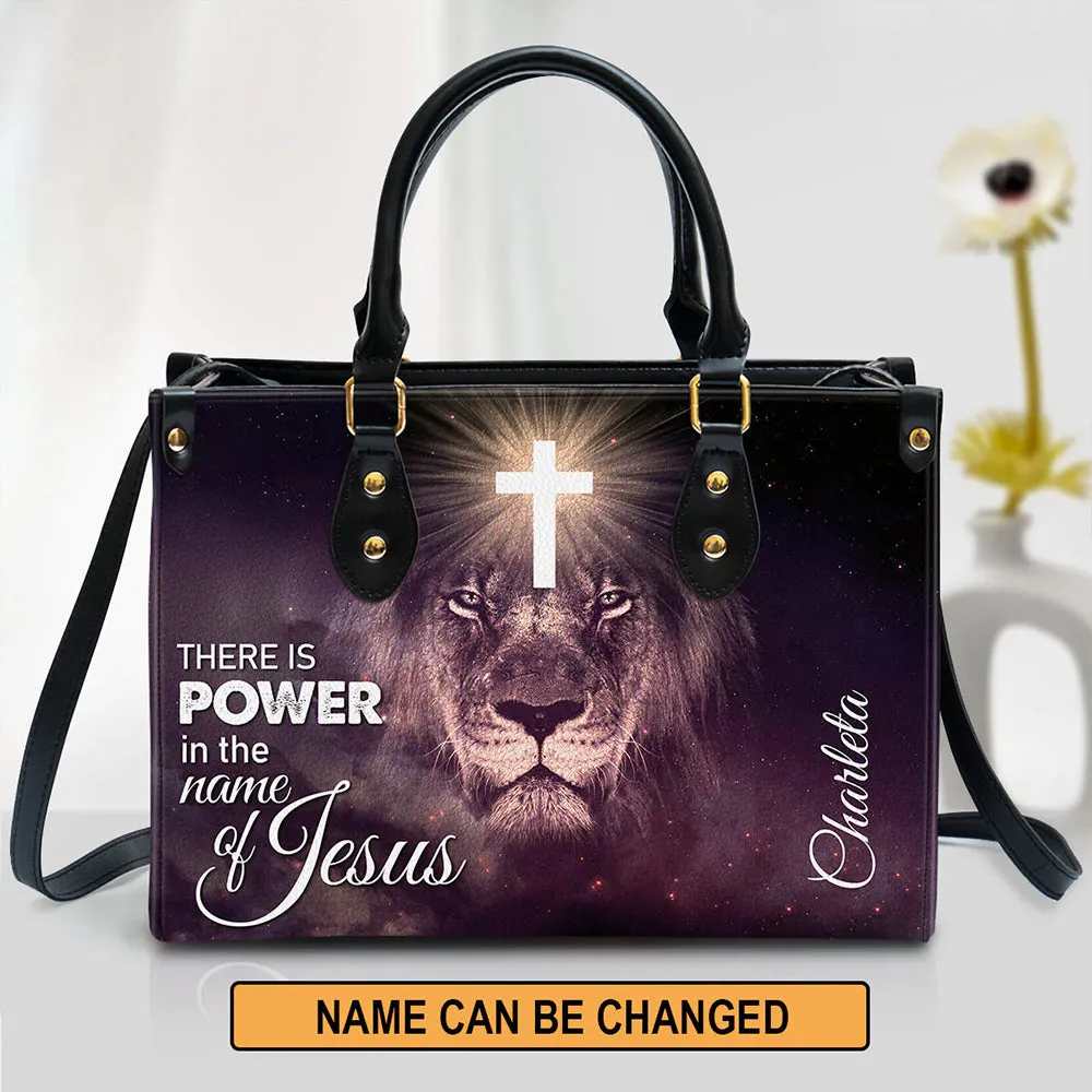 HPSP Checkbook Cover, PU Card Bag, There Is Power In The Name Of Jesus, Special Personalized
