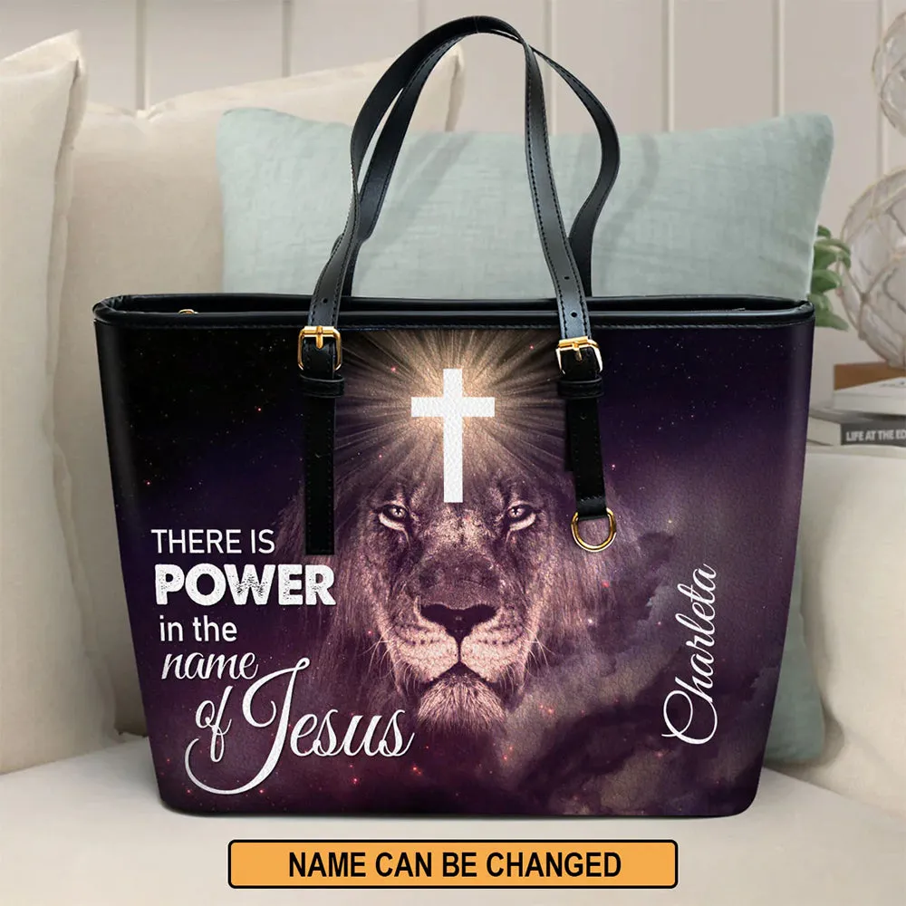 HPSP Checkbook Cover, PU Card Bag, There Is Power In The Name Of Jesus, Special Personalized