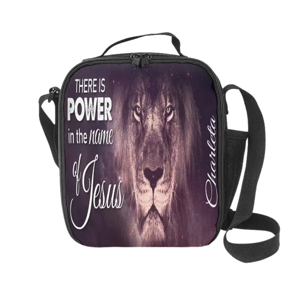 HPSP Checkbook Cover, PU Card Bag, There Is Power In The Name Of Jesus, Special Personalized