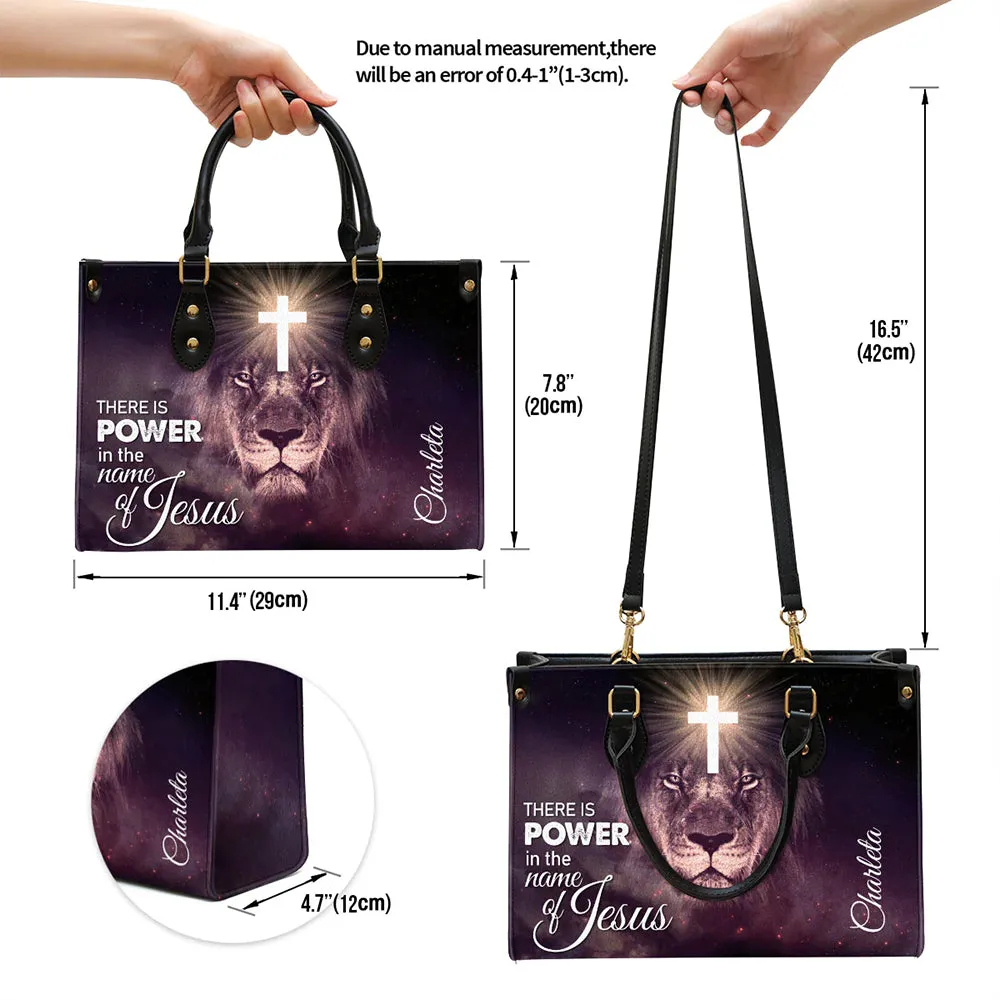 HPSP Checkbook Cover, PU Card Bag, There Is Power In The Name Of Jesus, Special Personalized