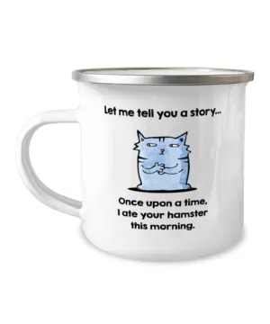 Hungry Cat Camper Mug
