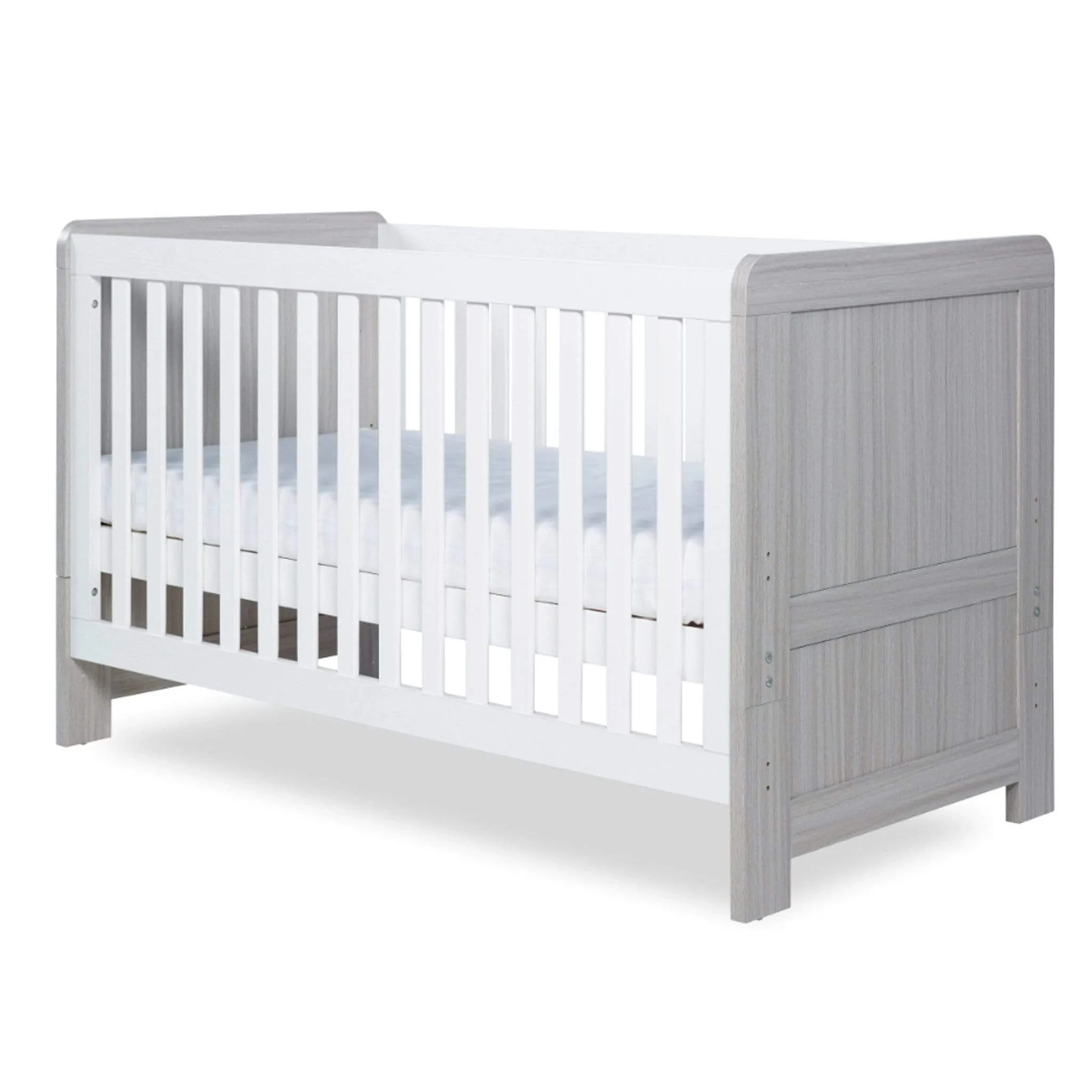 Ickle Bubba Pembrey 2 Piece Furniture Set and Under Drawer Ash Grey & White