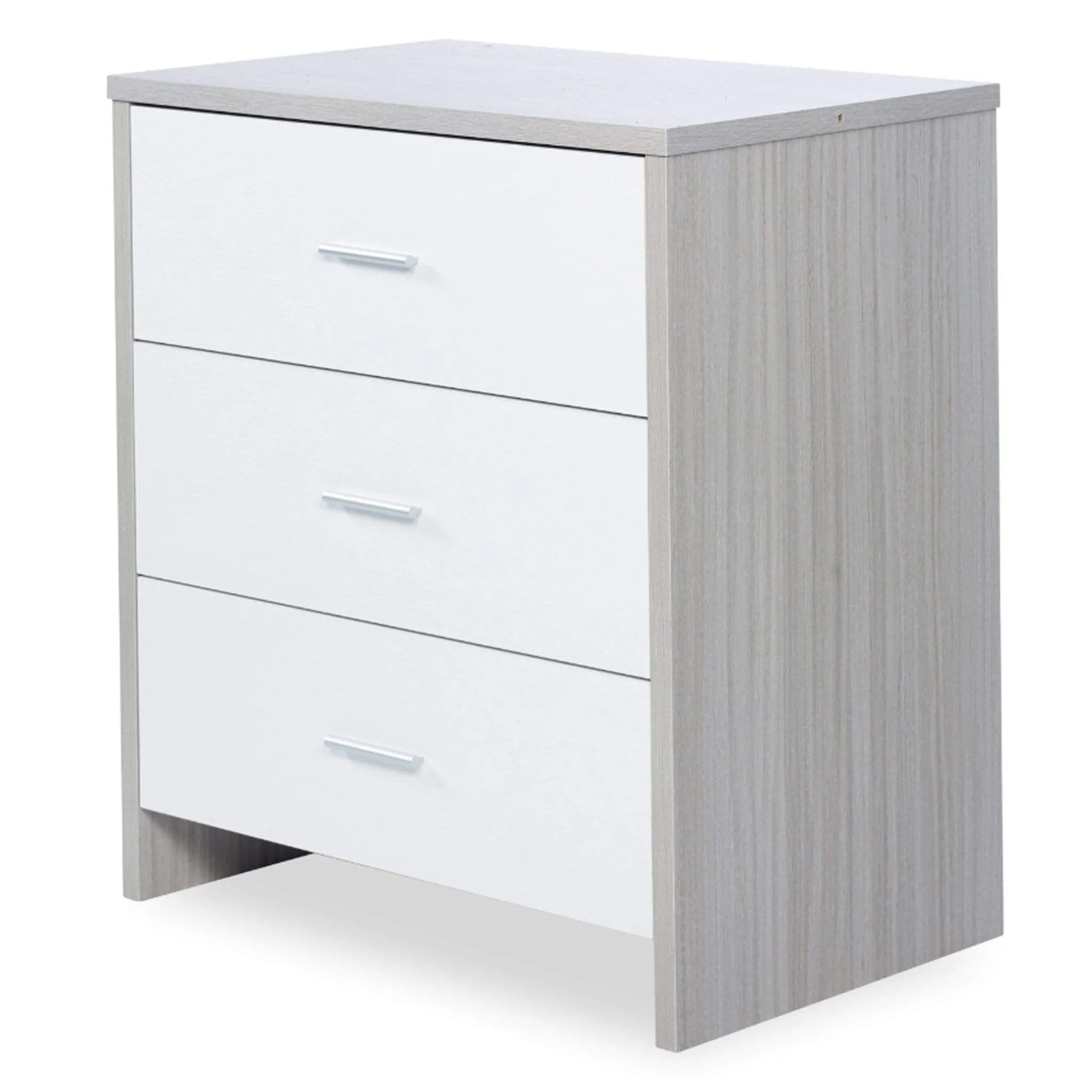 Ickle Bubba Pembrey 2 Piece Furniture Set and Under Drawer Ash Grey & White