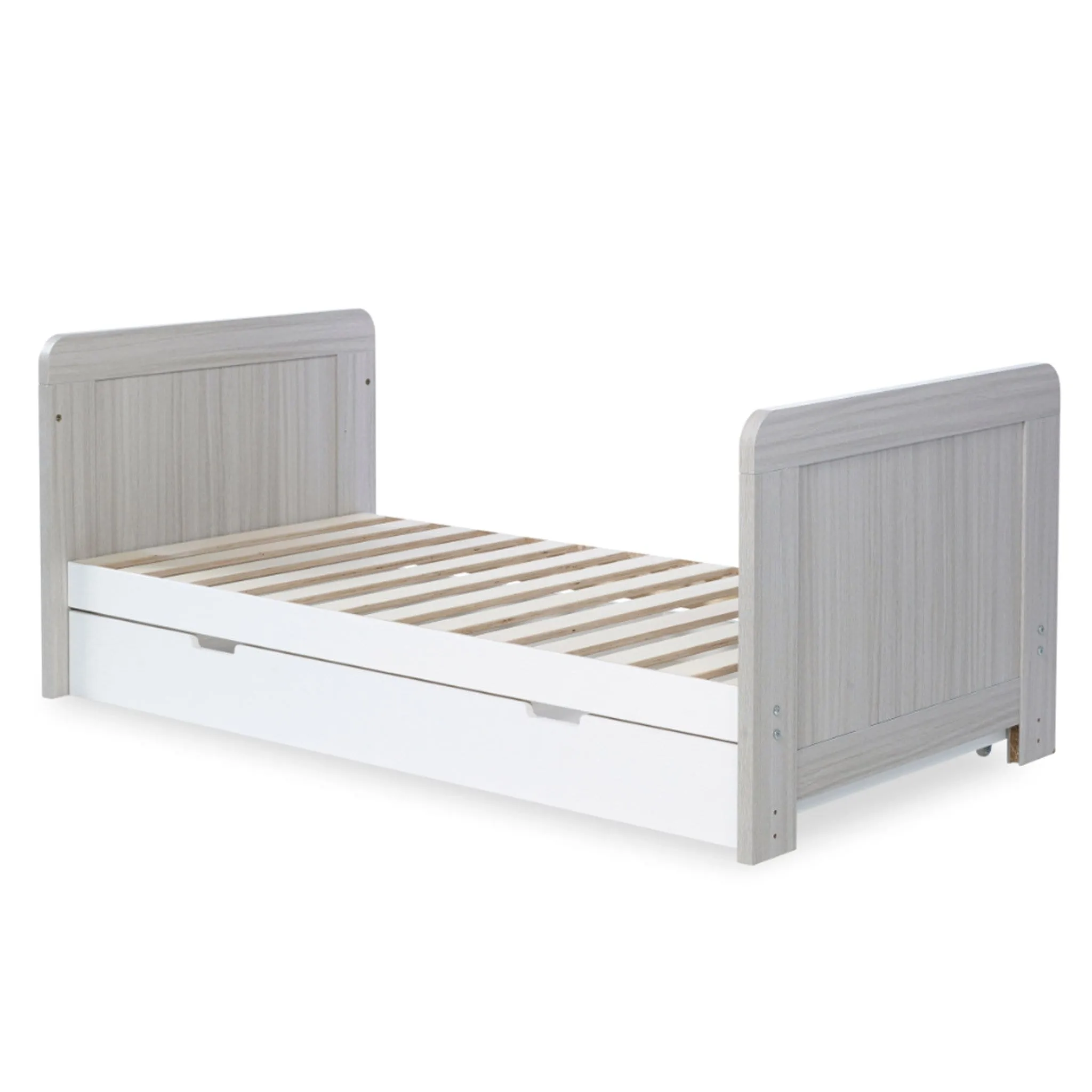 Ickle Bubba Pembrey 2 Piece Furniture Set and Under Drawer Ash Grey & White