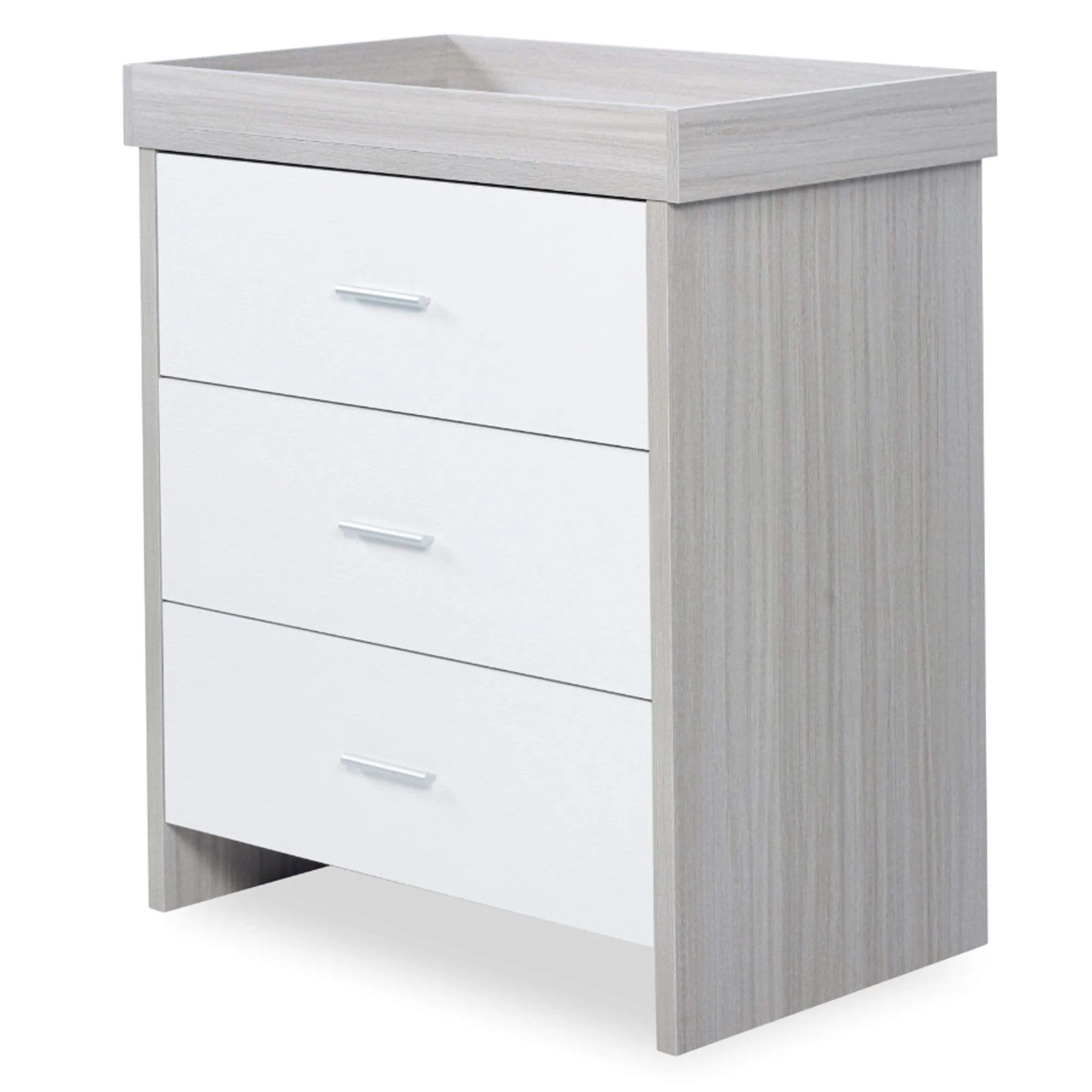 Ickle Bubba Pembrey 2 Piece Furniture Set and Under Drawer Ash Grey & White
