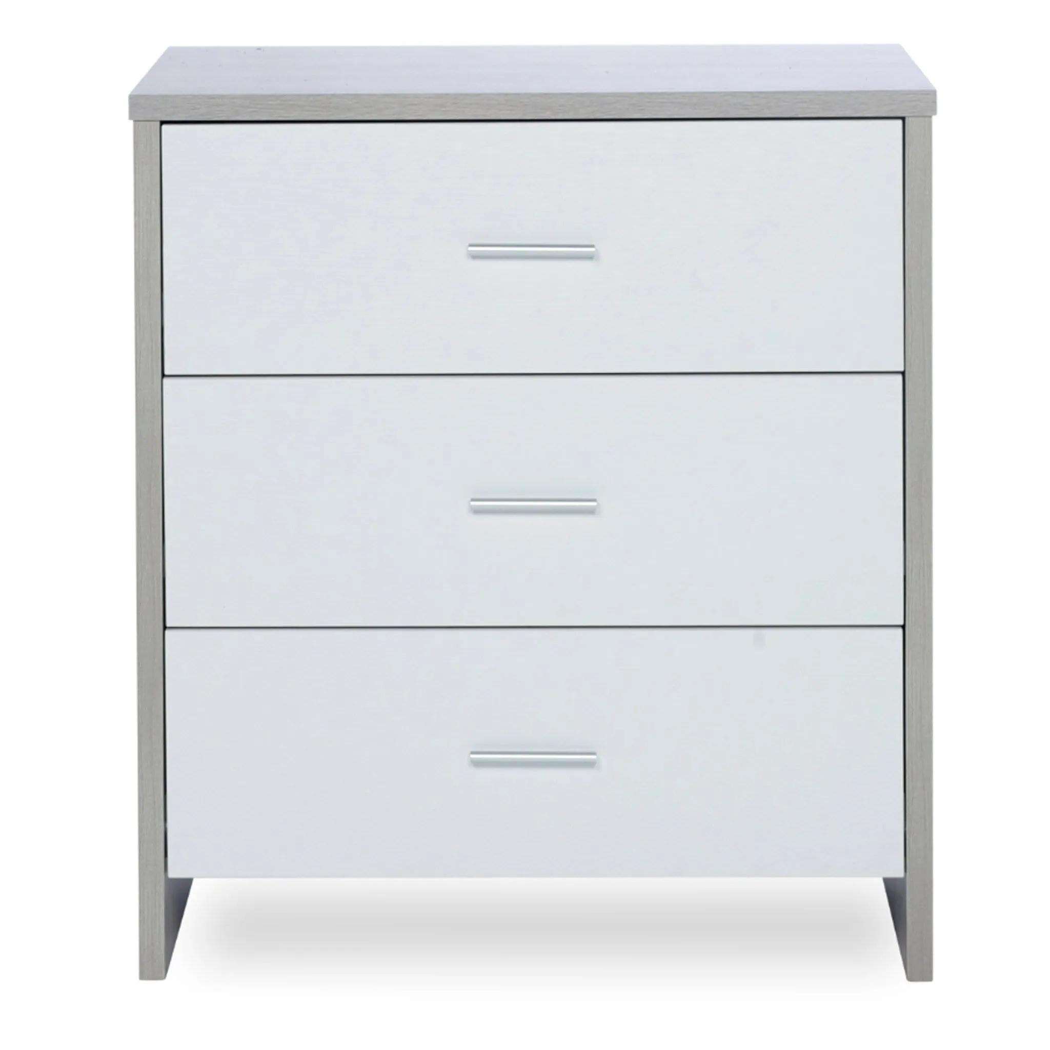 Ickle Bubba Pembrey 2 Piece Furniture Set and Under Drawer Ash Grey & White