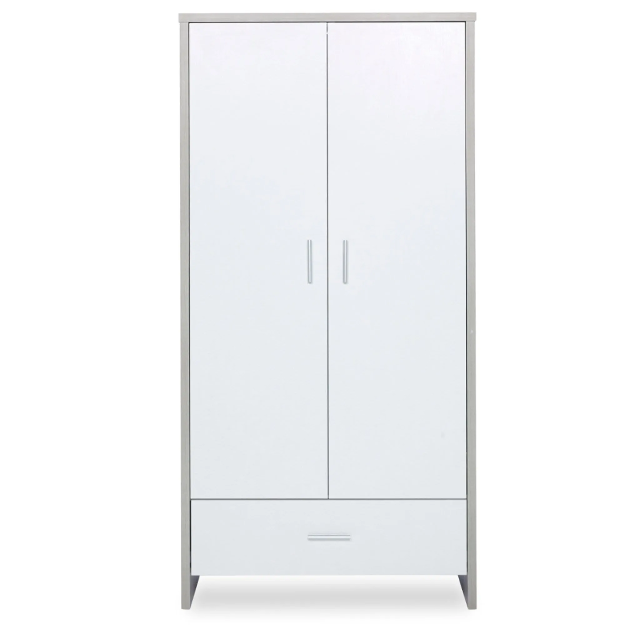 Ickle Bubba Pembrey 3 Piece Nursery Room Set & Under Drawer Ash Grey & White