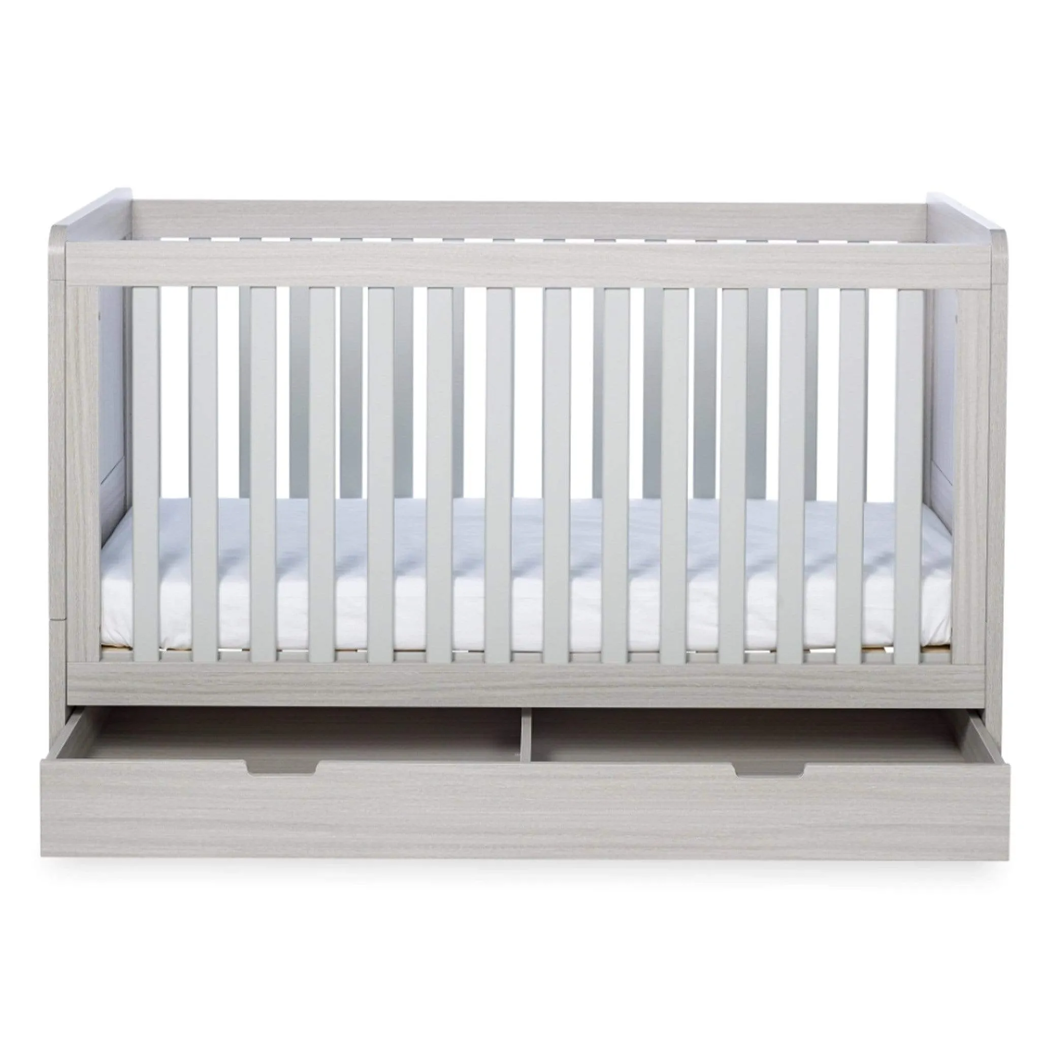 Ickle Bubba Pembrey 3 Piece Nursery Room Set & Under Drawer Ash Grey