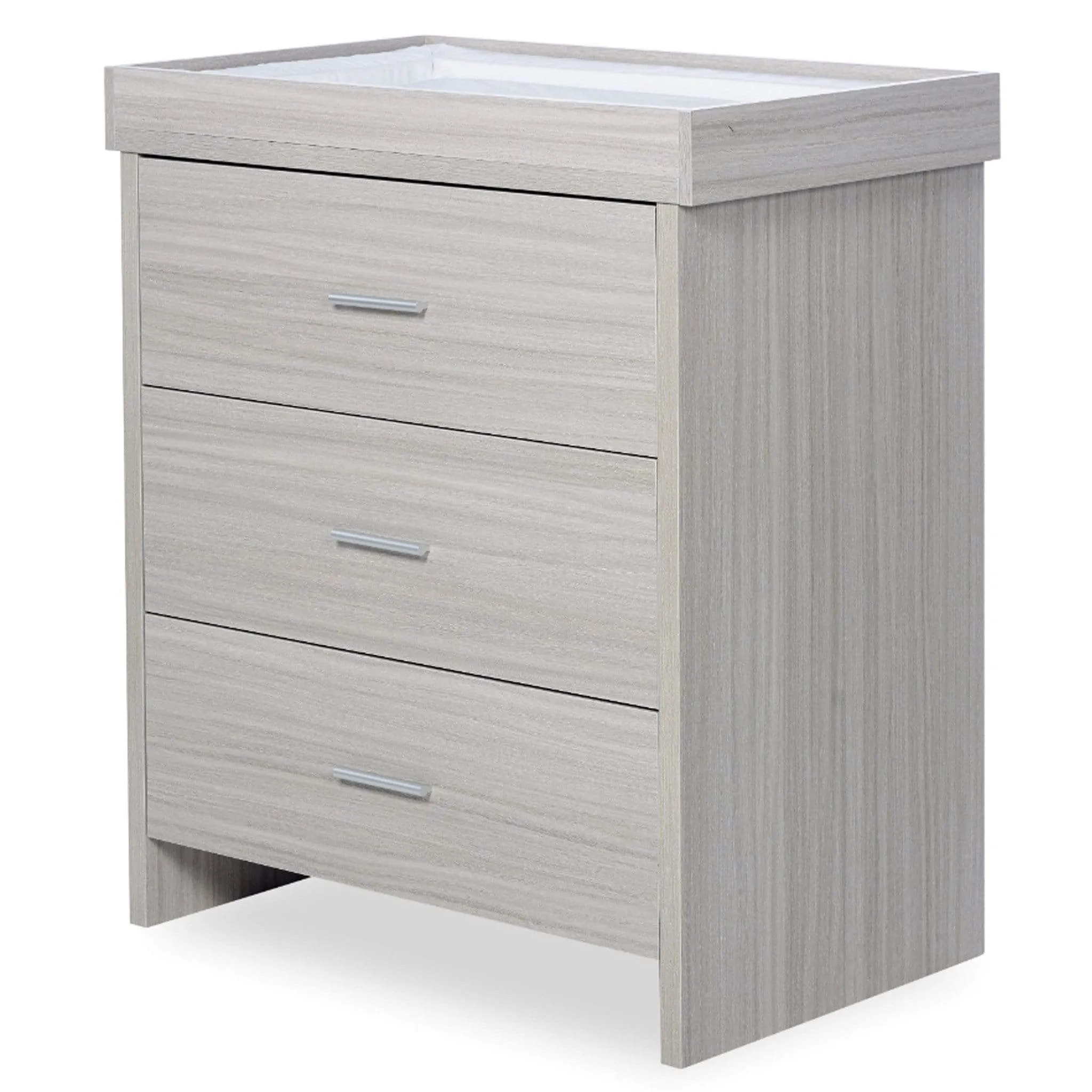 Ickle Bubba Pembrey 3 Piece Nursery Room Set & Under Drawer Ash Grey