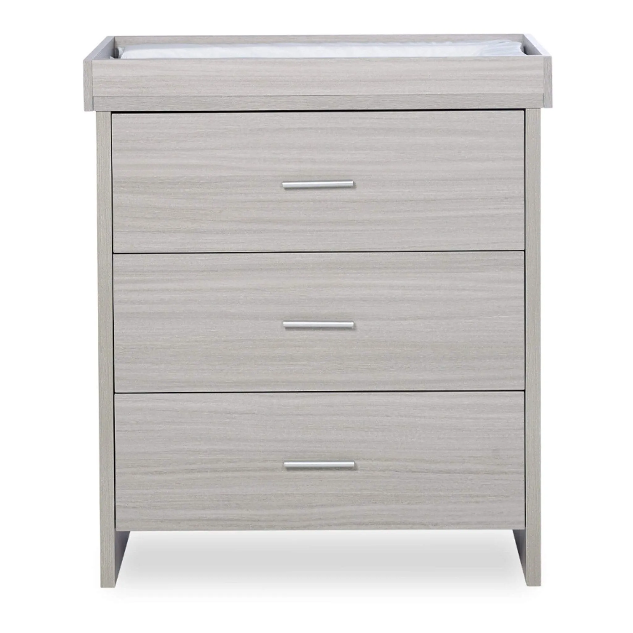 Ickle Bubba Pembrey 3 Piece Nursery Room Set & Under Drawer Ash Grey