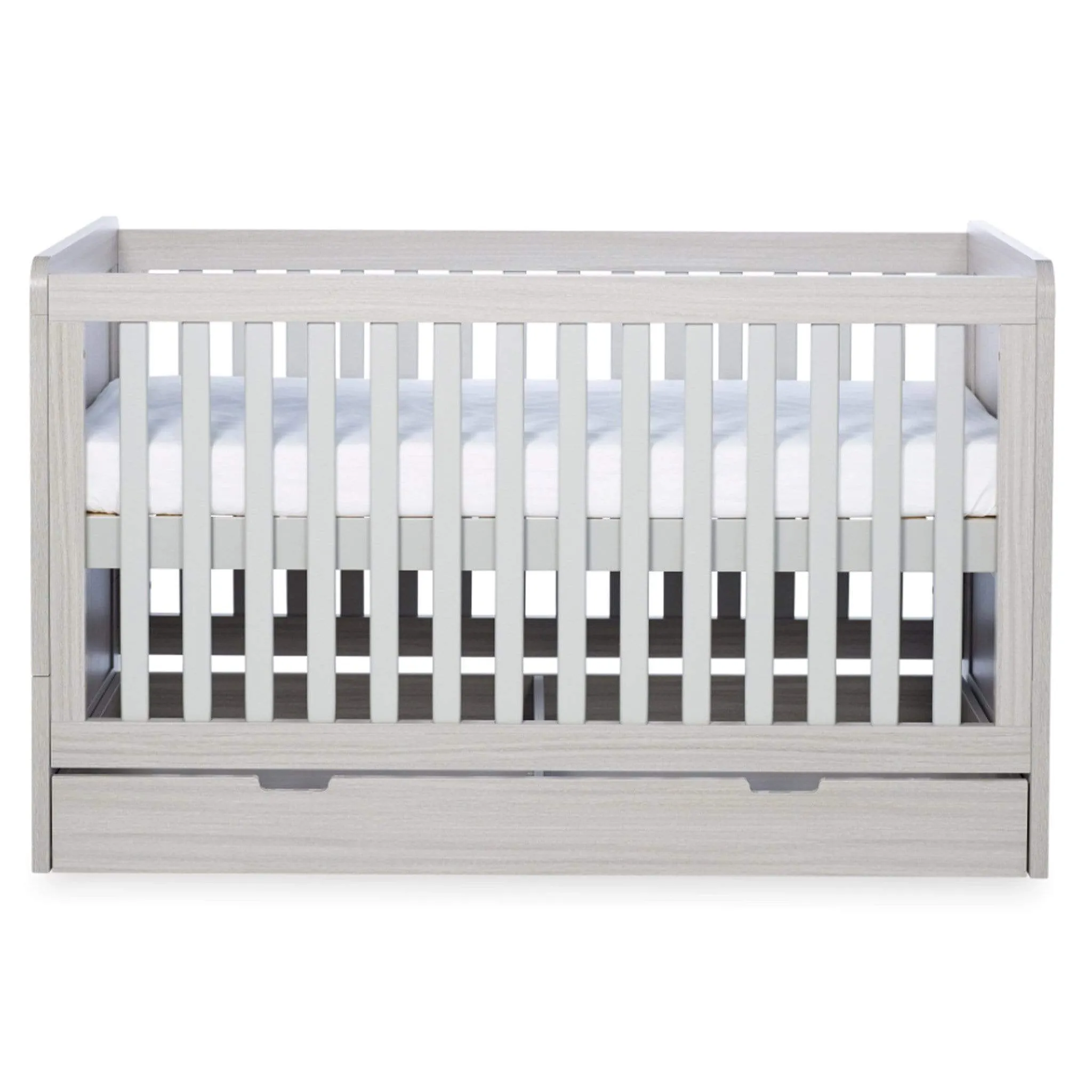 Ickle Bubba Pembrey 3 Piece Nursery Room Set & Under Drawer Ash Grey