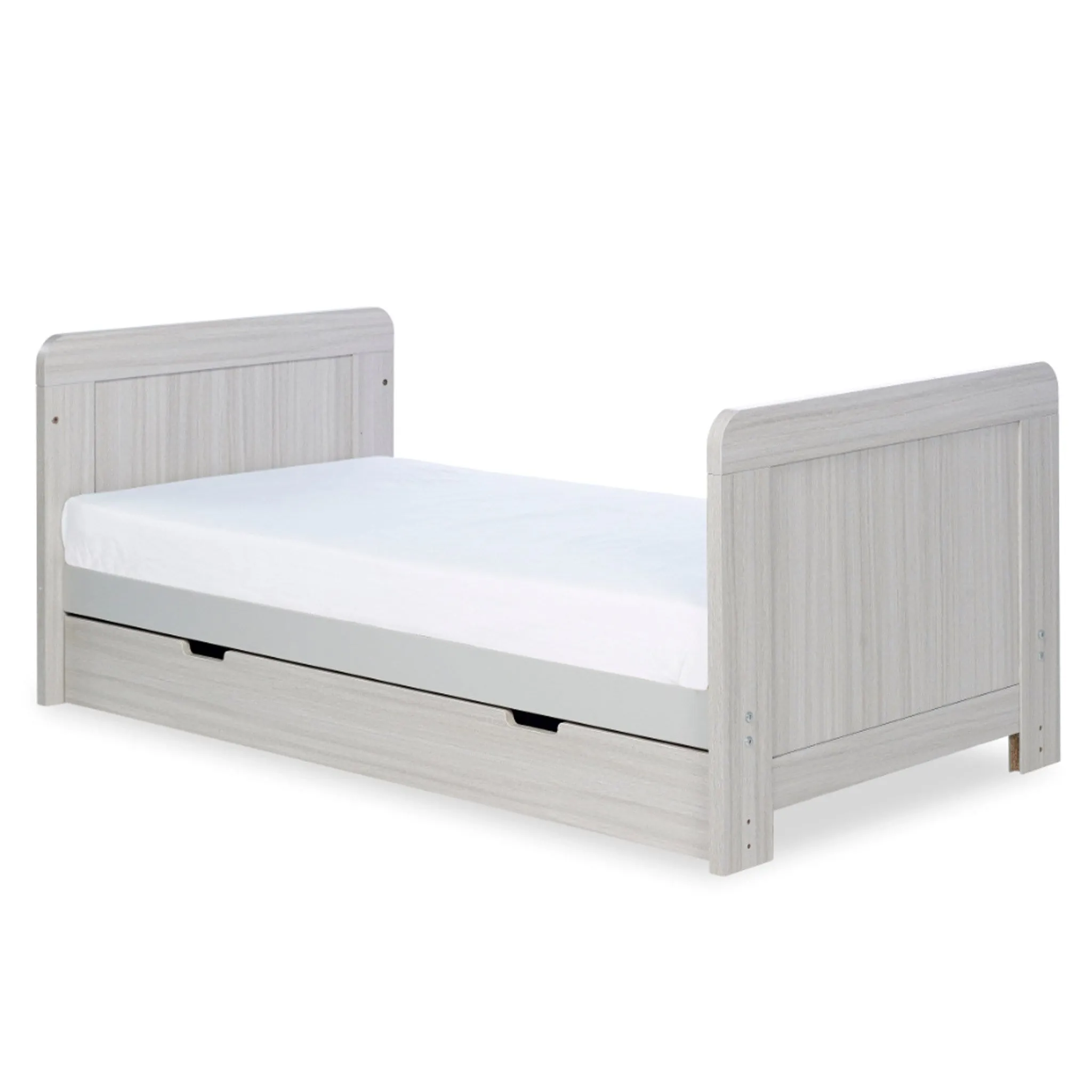 Ickle Bubba Pembrey 3 Piece Nursery Room Set & Under Drawer Ash Grey