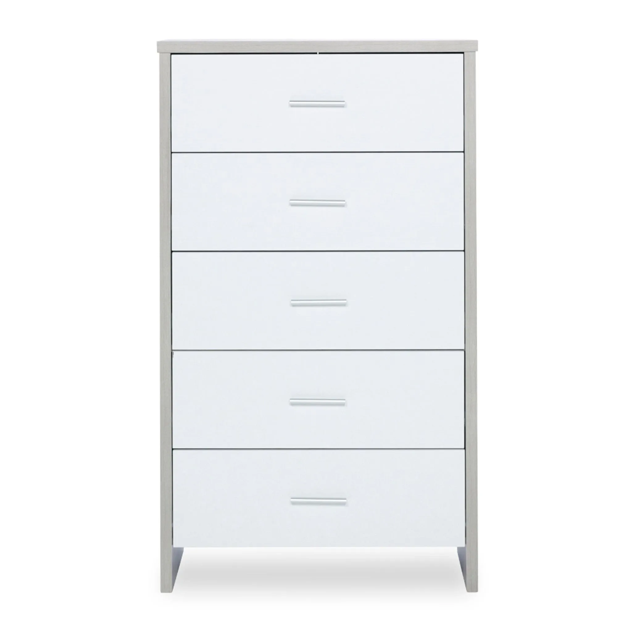 Ickle Bubba Pembrey 4 Piece Furniture Set and Under Drawer Ash Grey & White