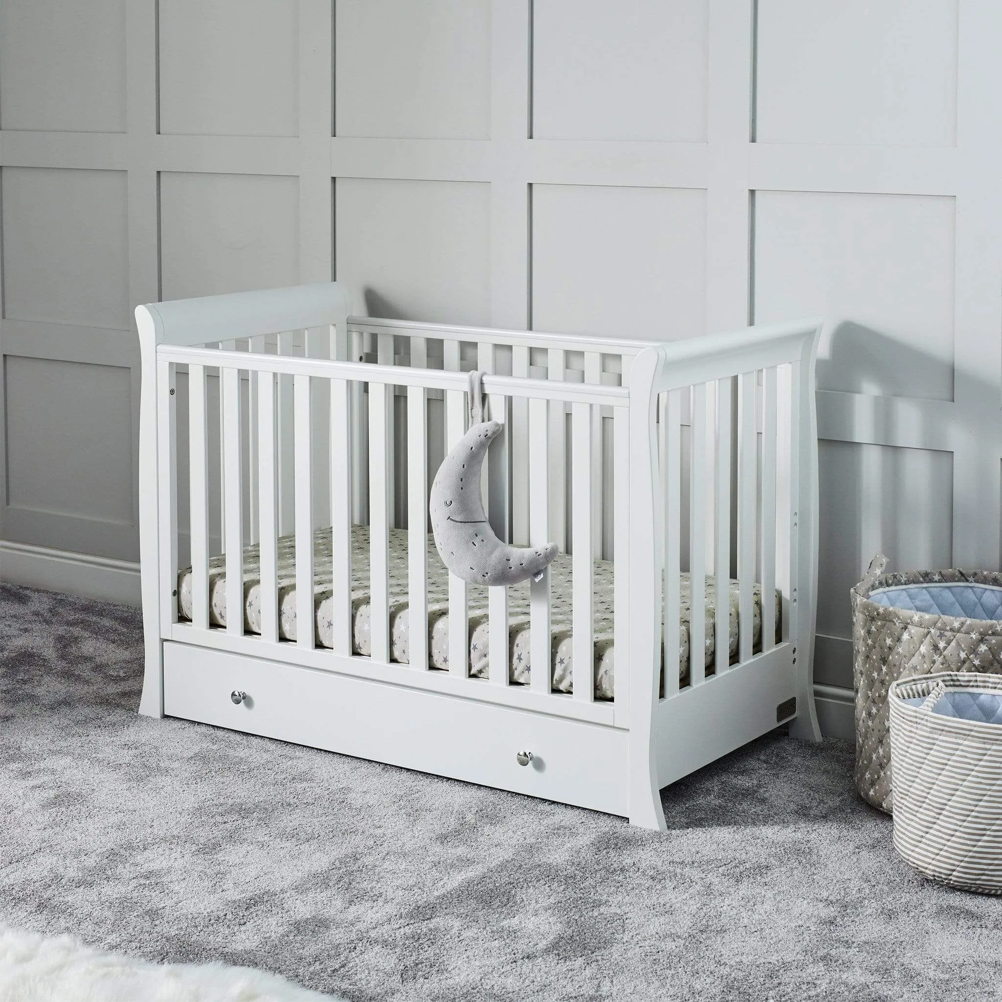 Ickle Bubba Snowdon 4 in 1 Mini 2 Piece Furniture Set - White