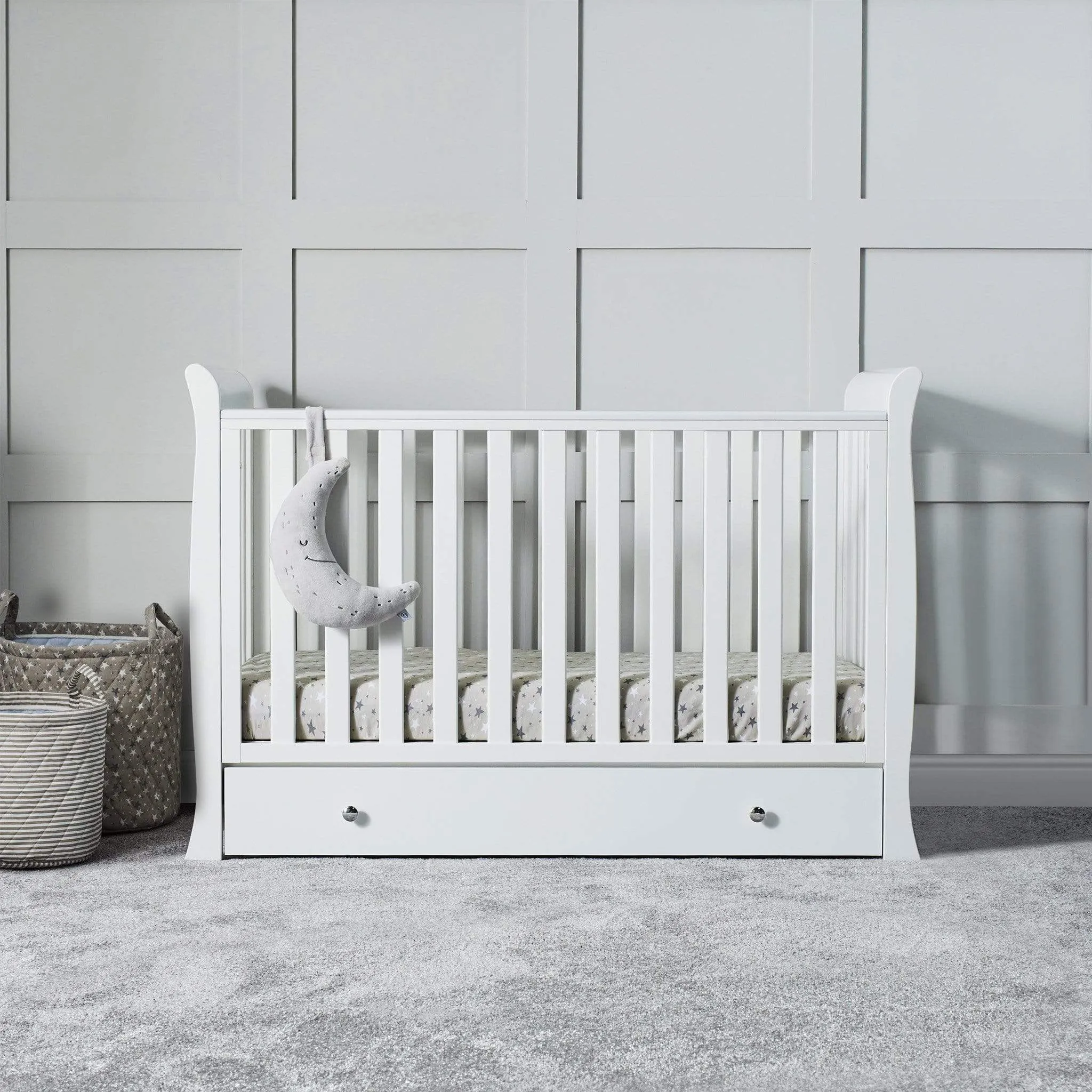 Ickle Bubba Snowdon 4 in 1 Mini 2 Piece Furniture Set - White