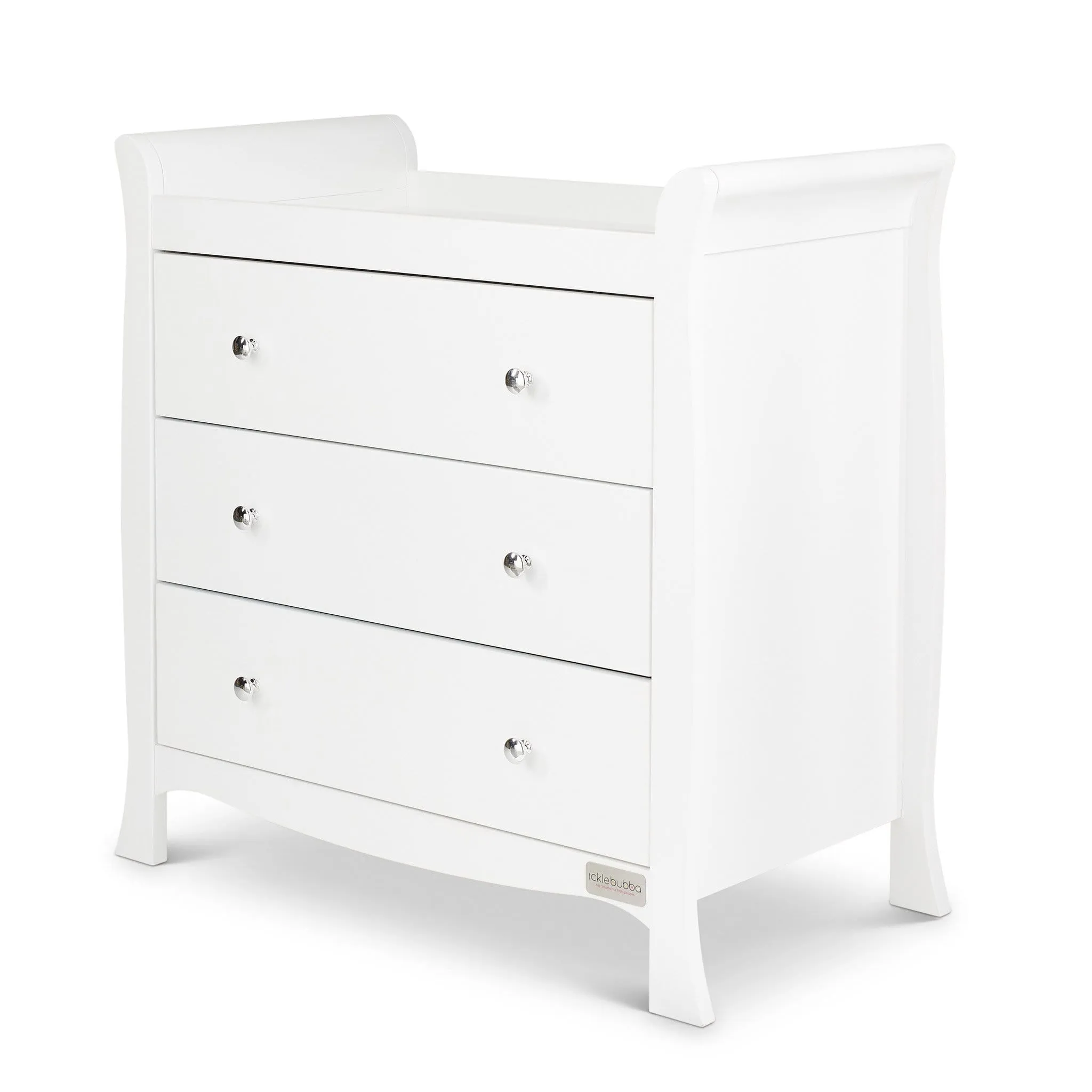 Ickle Bubba Snowdon Classic 2 Piece Furniture Set - White