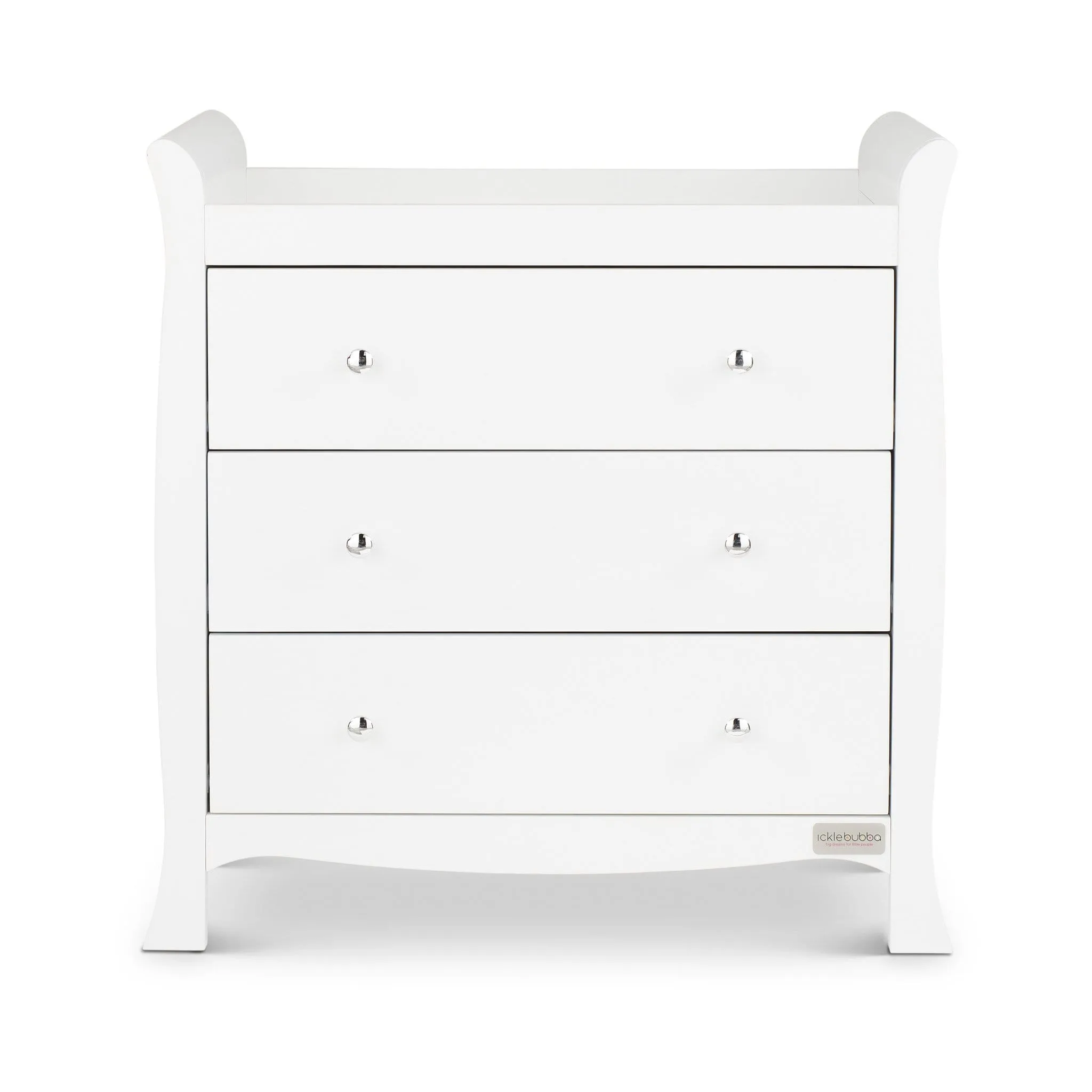Ickle Bubba Snowdon Classic 2 Piece Furniture Set - White