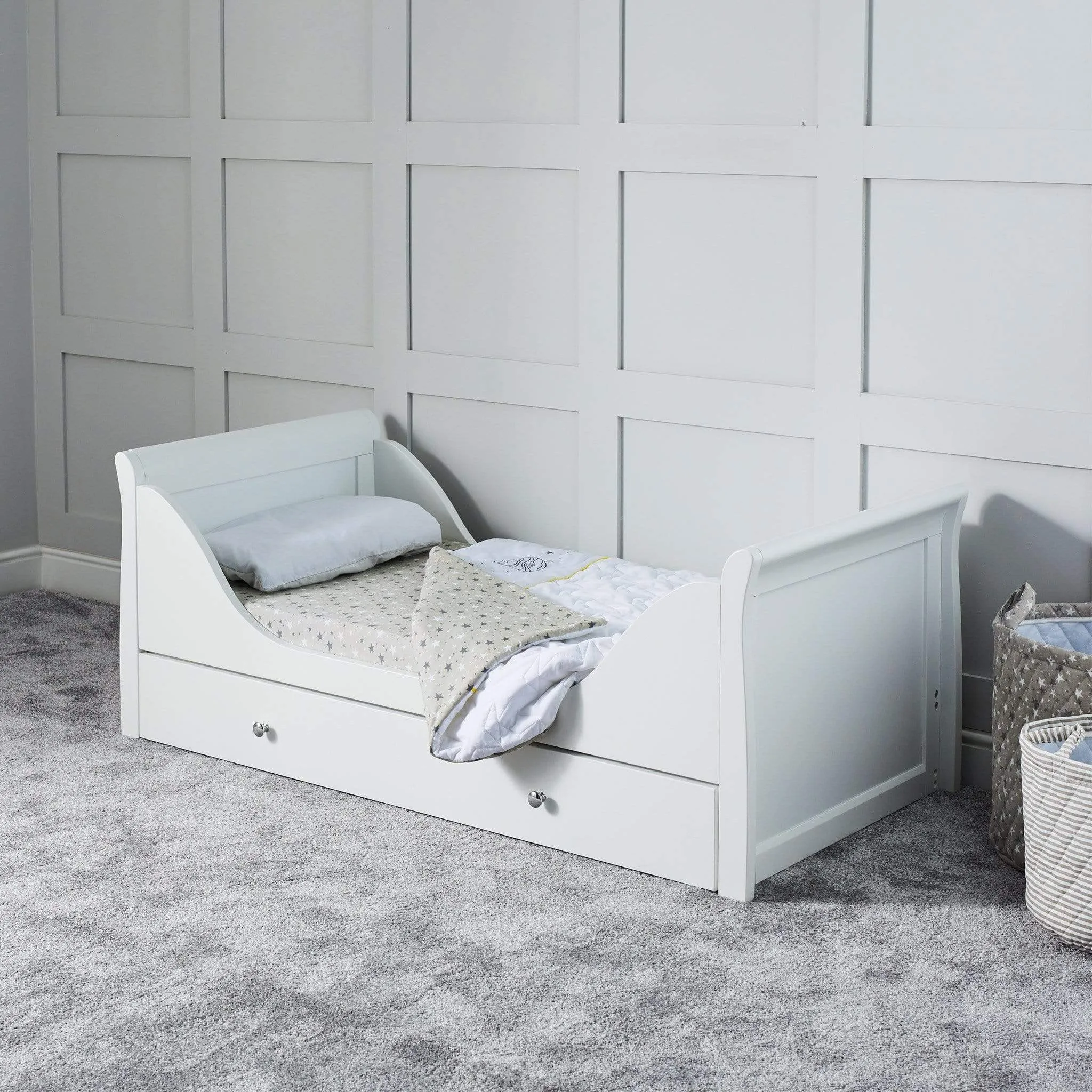 Ickle Bubba Snowdon Classic 2 Piece Furniture Set - White