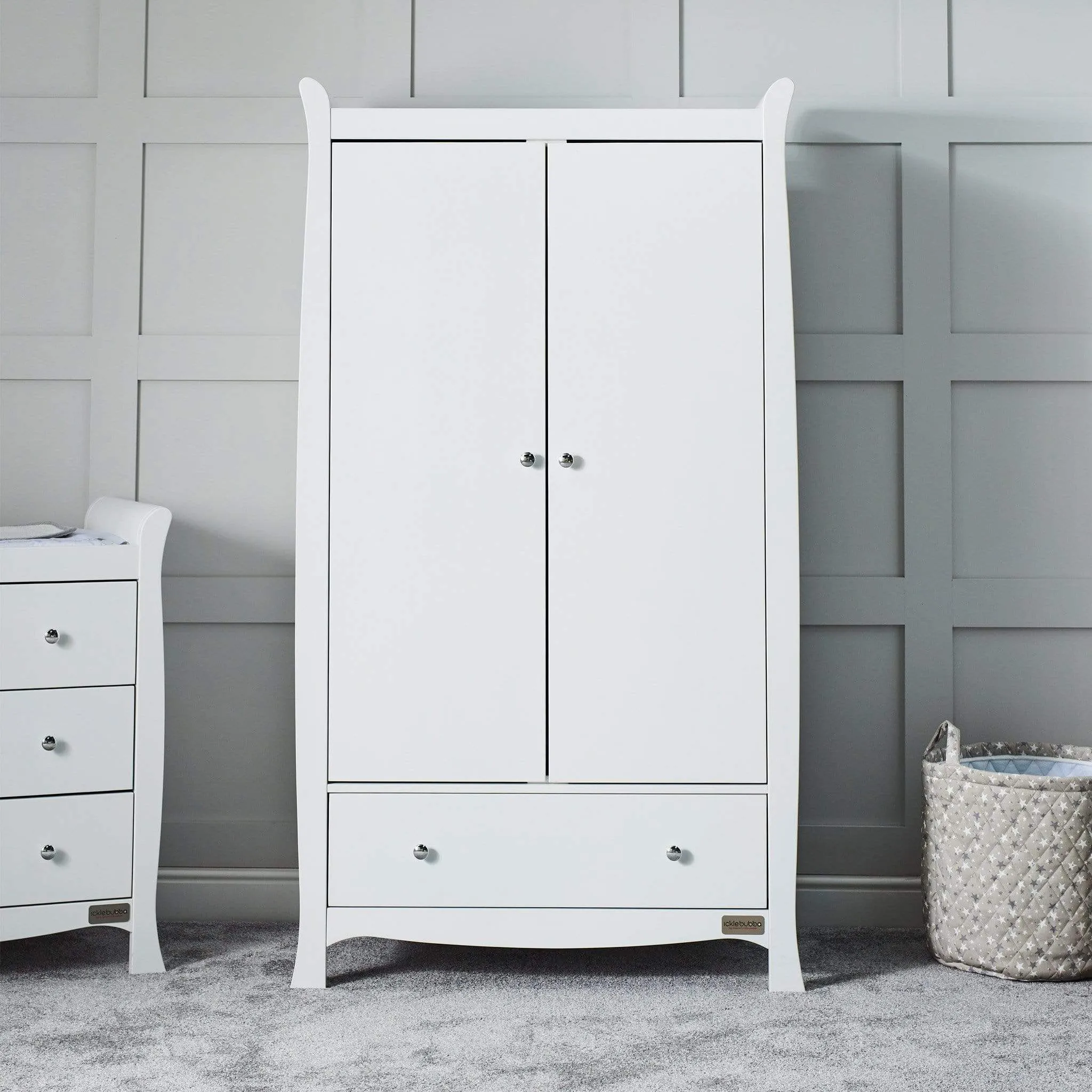 Ickle Bubba Snowdon Classic 3 Piece Furniture Set - White