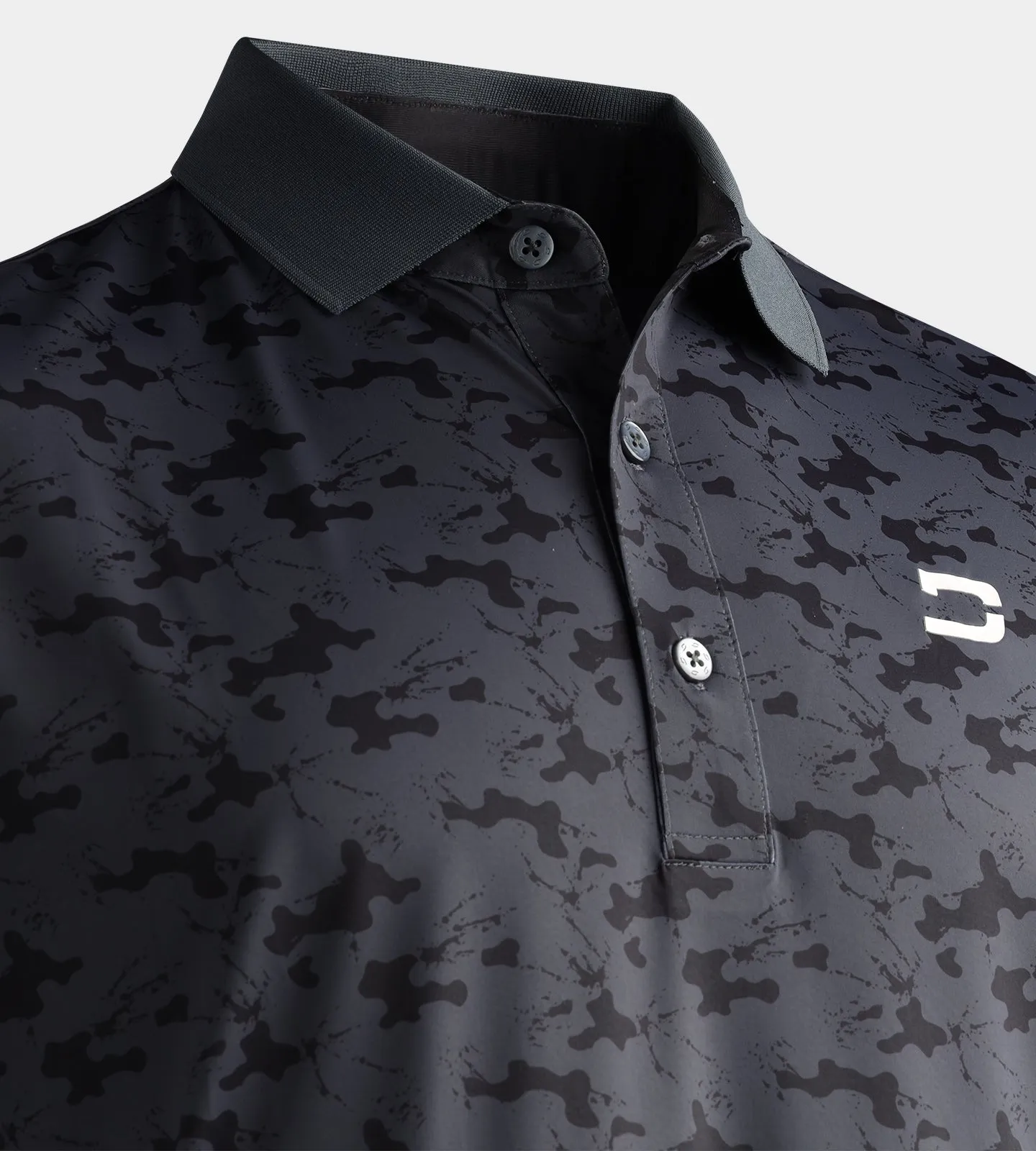 INKED POLO - BLACK