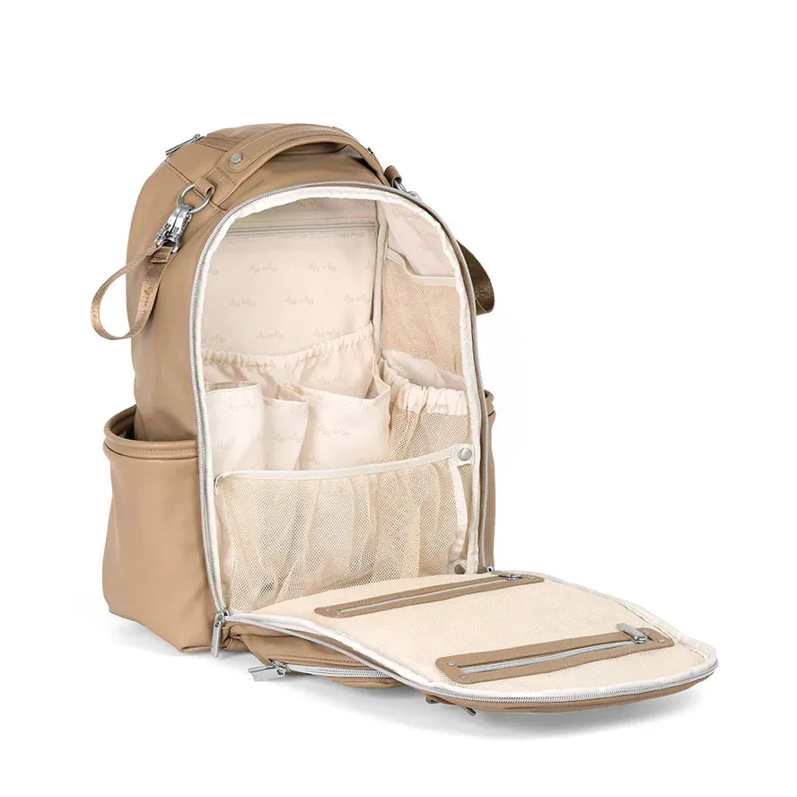 Itzy Ritzy - Boss Plus Diaper Bag Backpack - Chai Latte