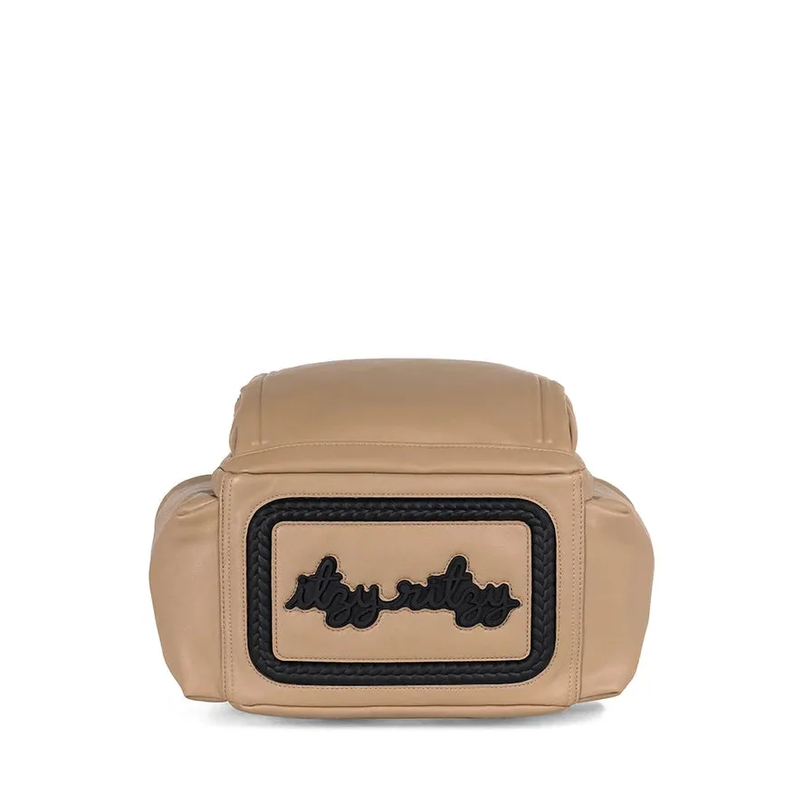 Itzy Ritzy - Boss Plus Diaper Bag Backpack - Chai Latte