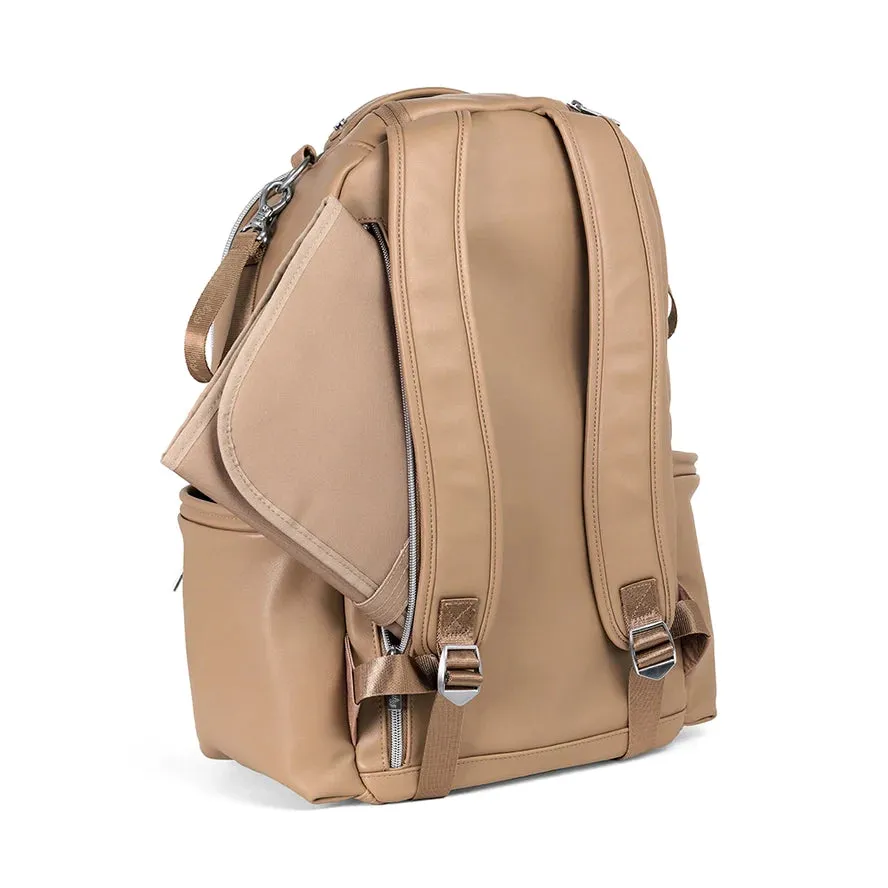 Itzy Ritzy - Boss Plus Diaper Bag Backpack - Chai Latte